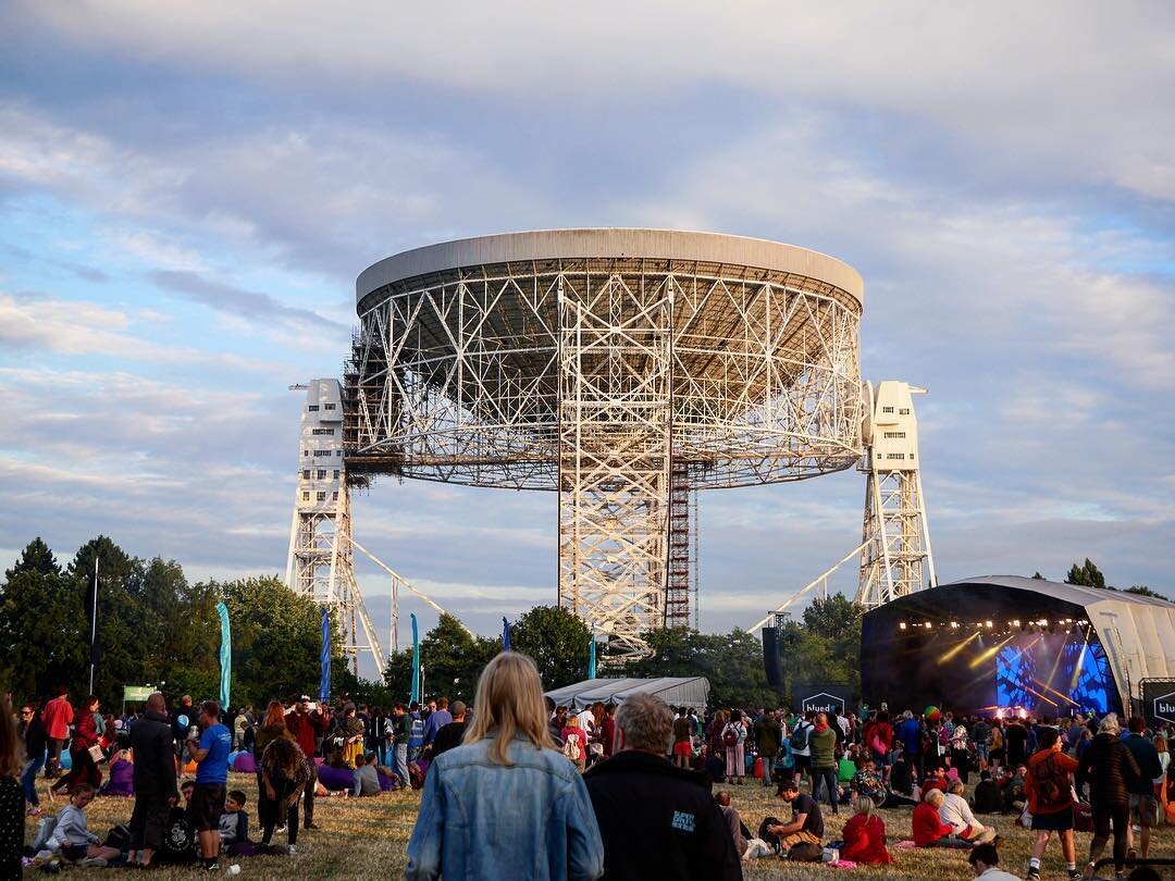 I saw this on the horizon years ago from a flat I lived in in Manchester and thought it was a death star now I look at it and think it looks like a star destroyer am I doomed to only think of the #lovelltelescope in #starwars references? #starwarsfor