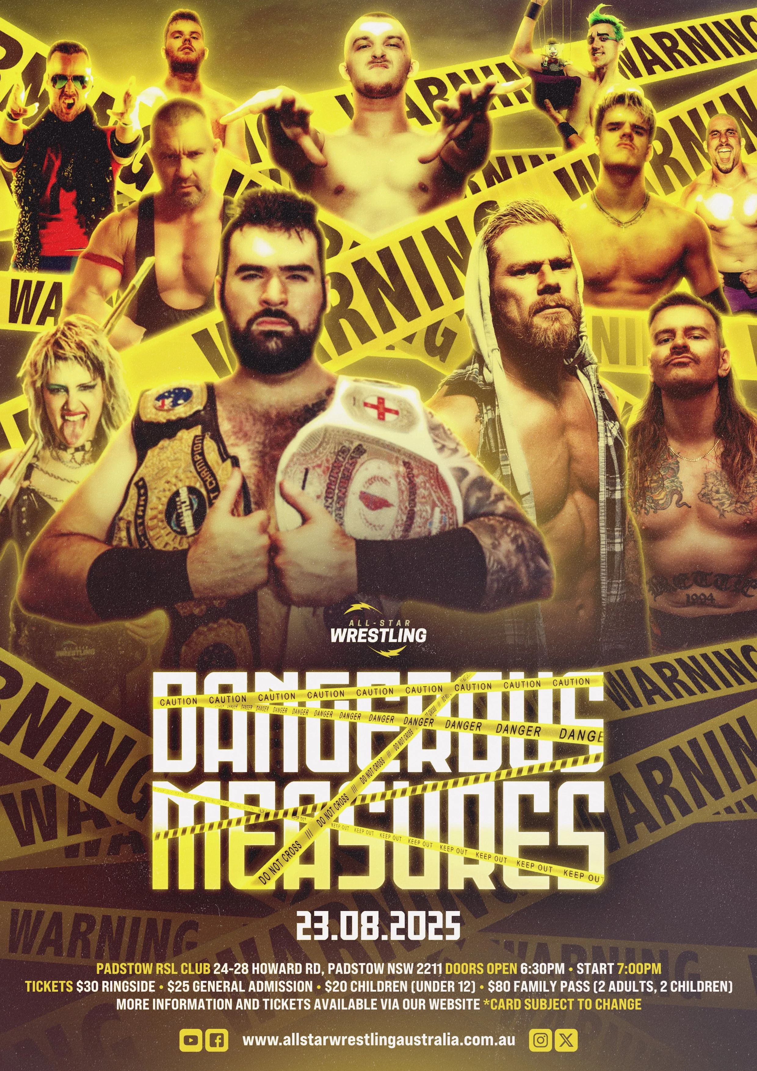 All-Star Wrestling Australia - Dangerous Measures