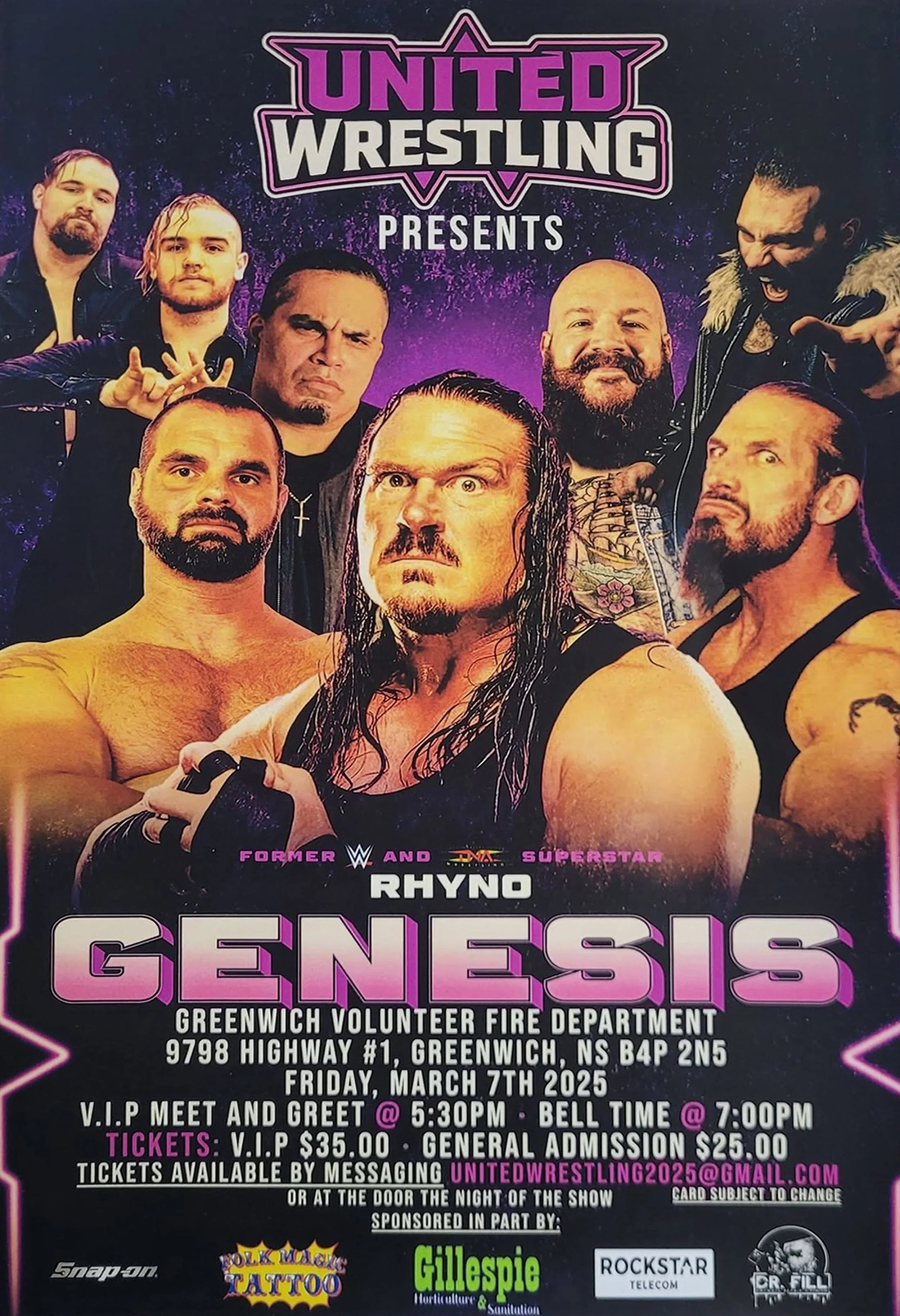 United Wrestling - Genesis