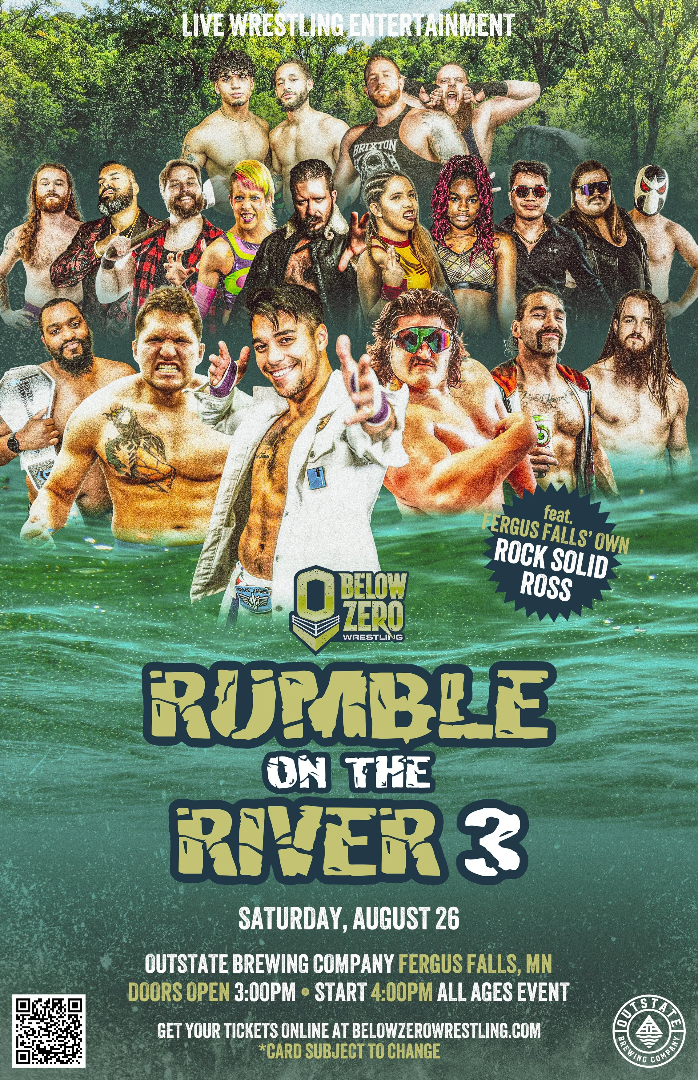 Below Zero Wrestling - Rumble on the River 3