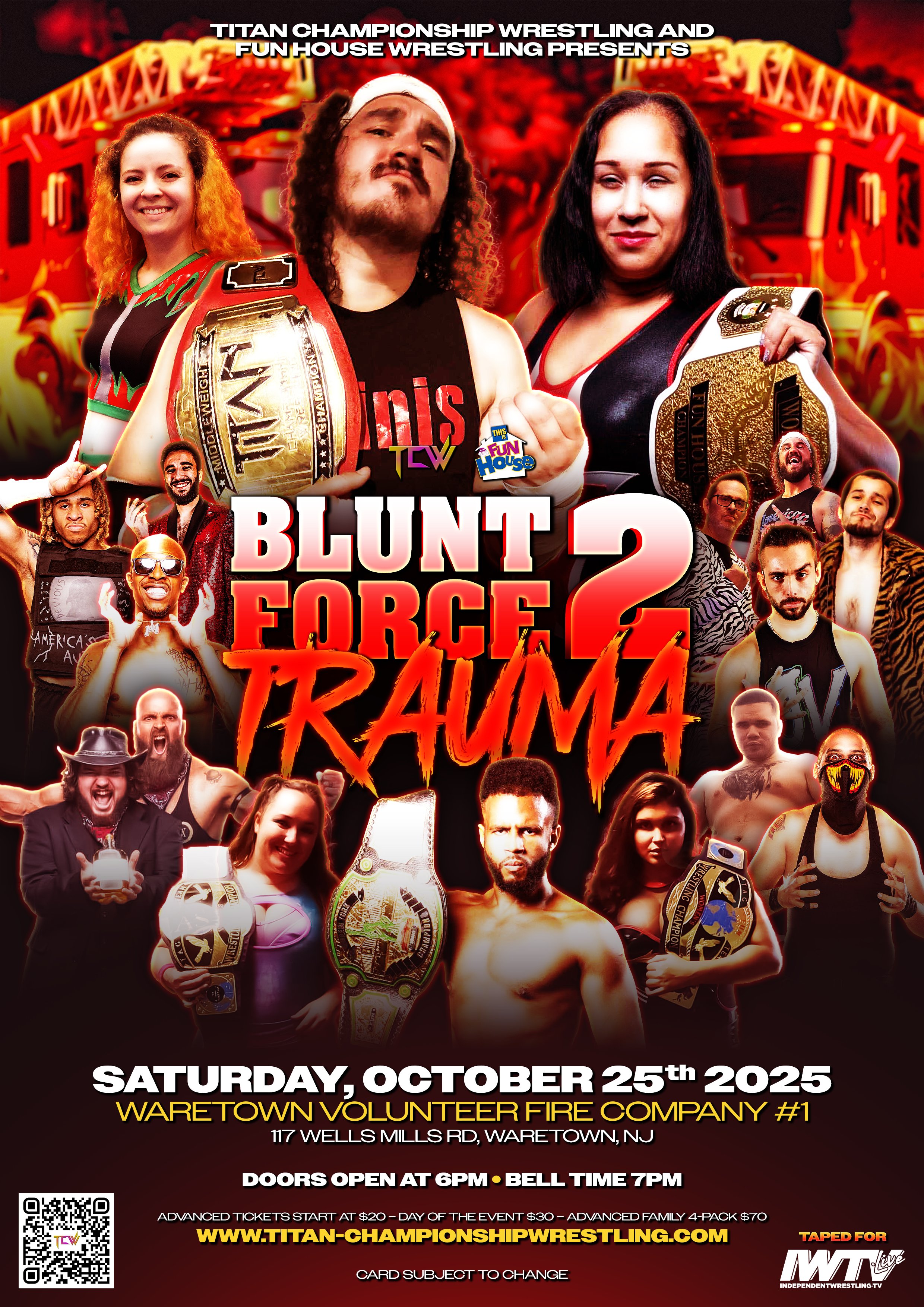 TiTan Championship Wrestling x Funhouse Wrestling - Blunt Force Trauma 2