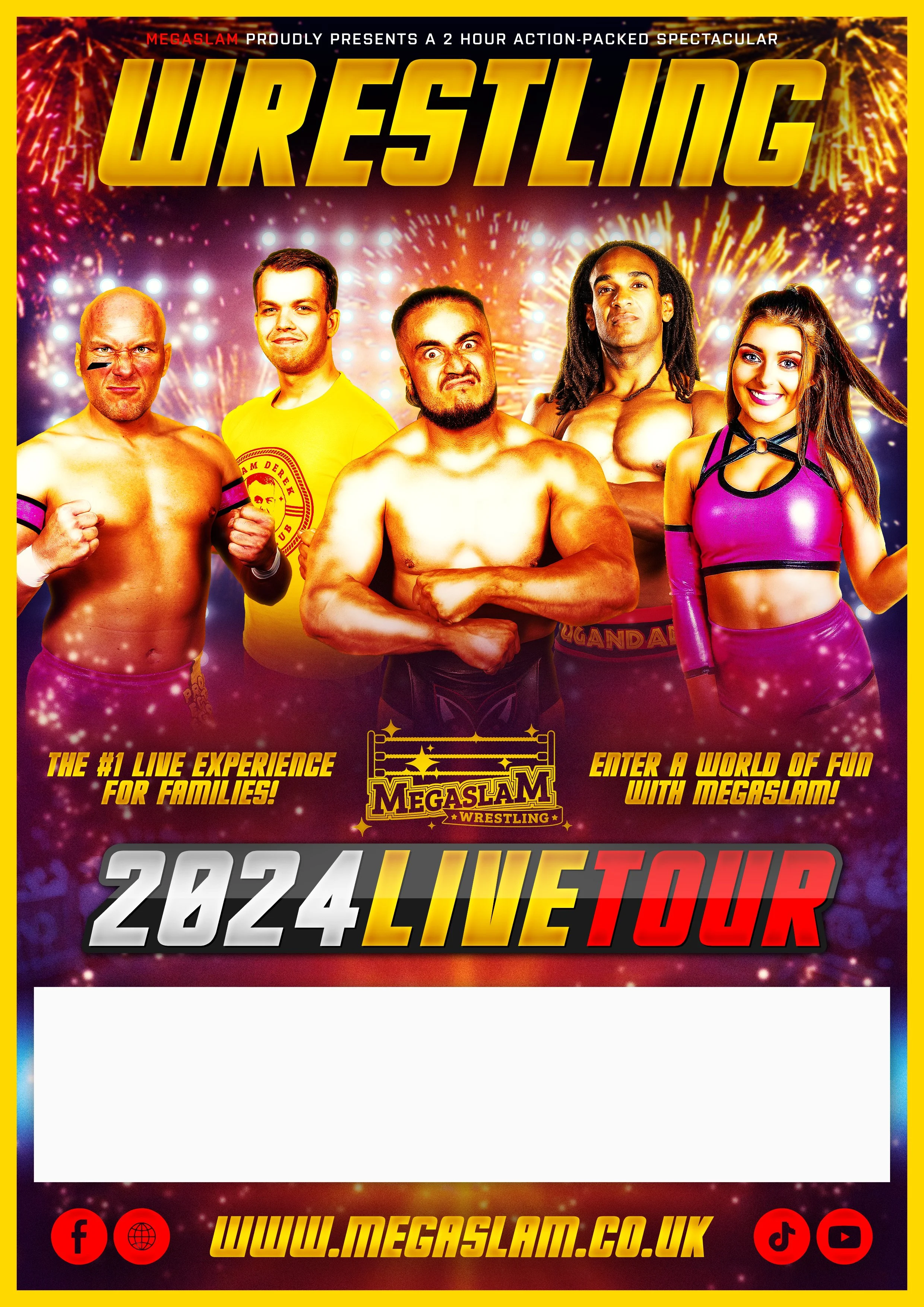 Megaslam Wrestling - 2024 Live Tour