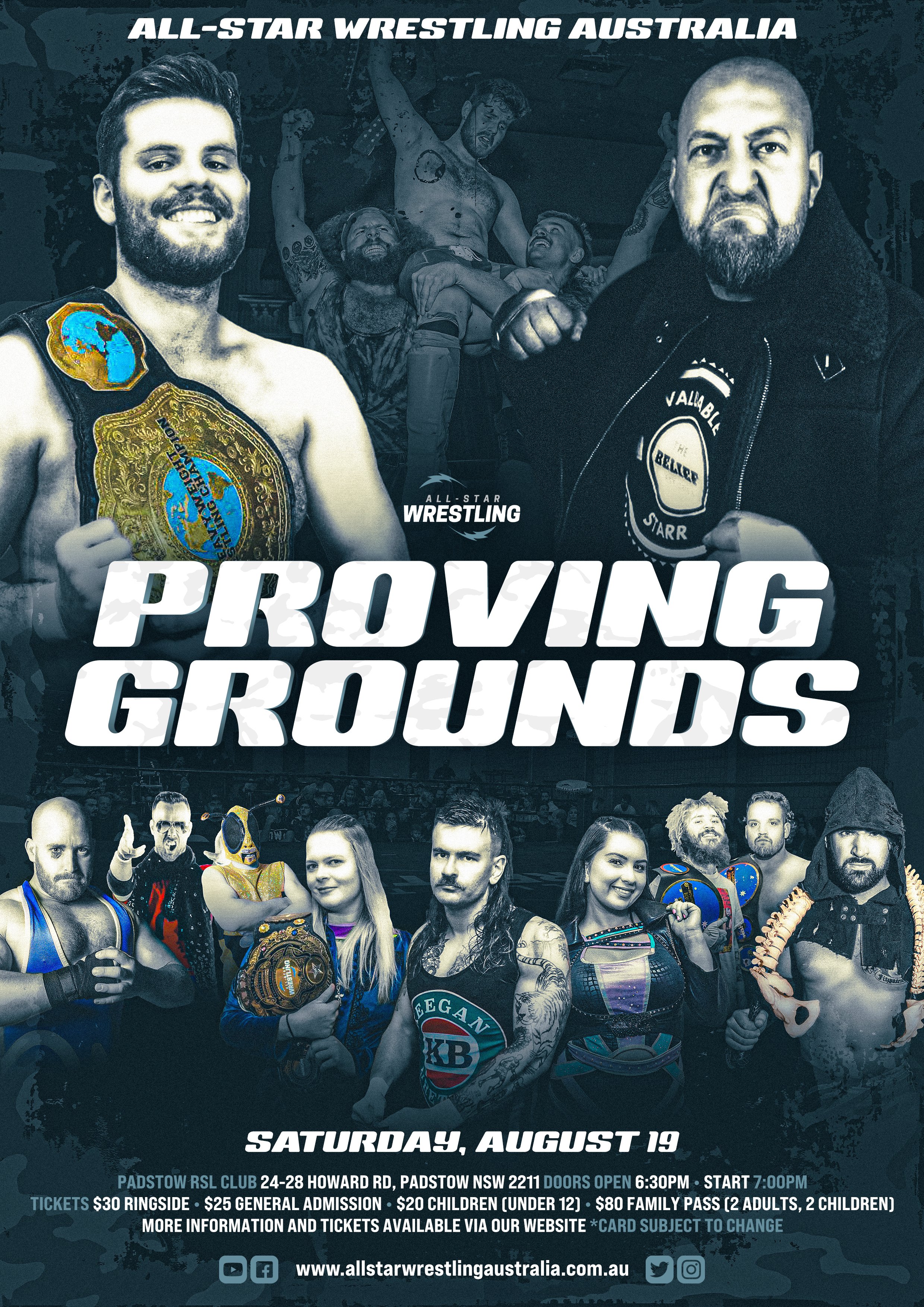 All-Star Wrestling Australia - Proving Grounds