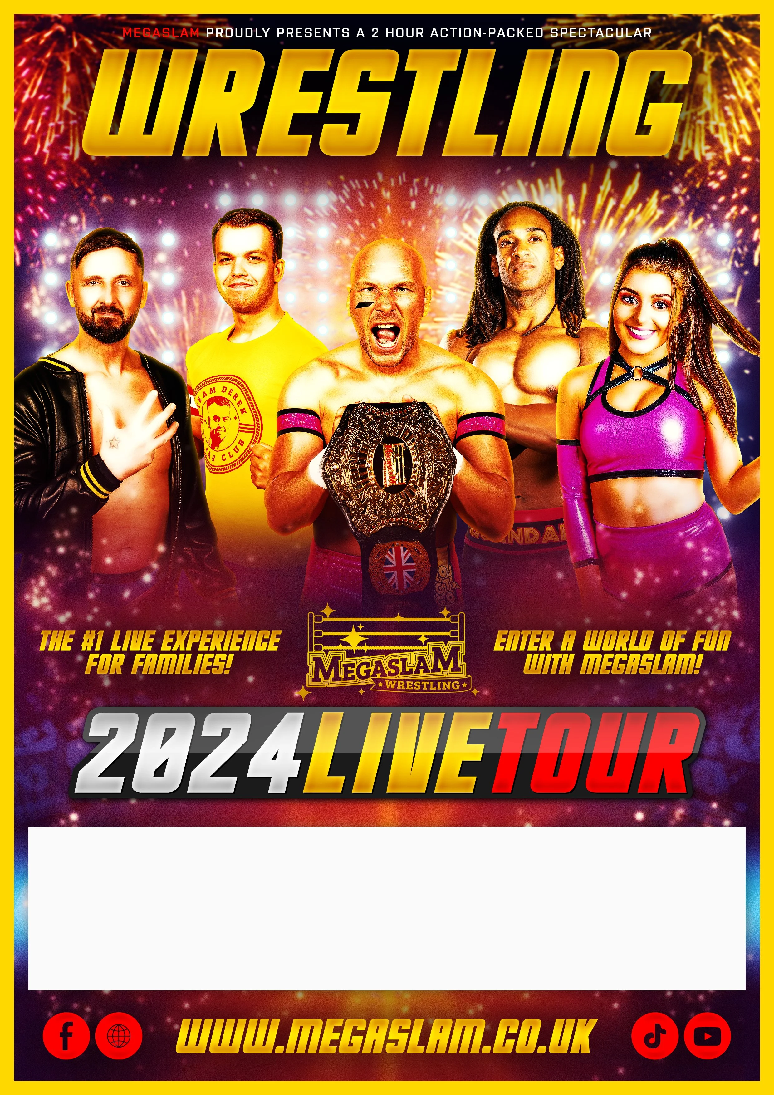 Megaslam Wrestling - 2024 Live Tour