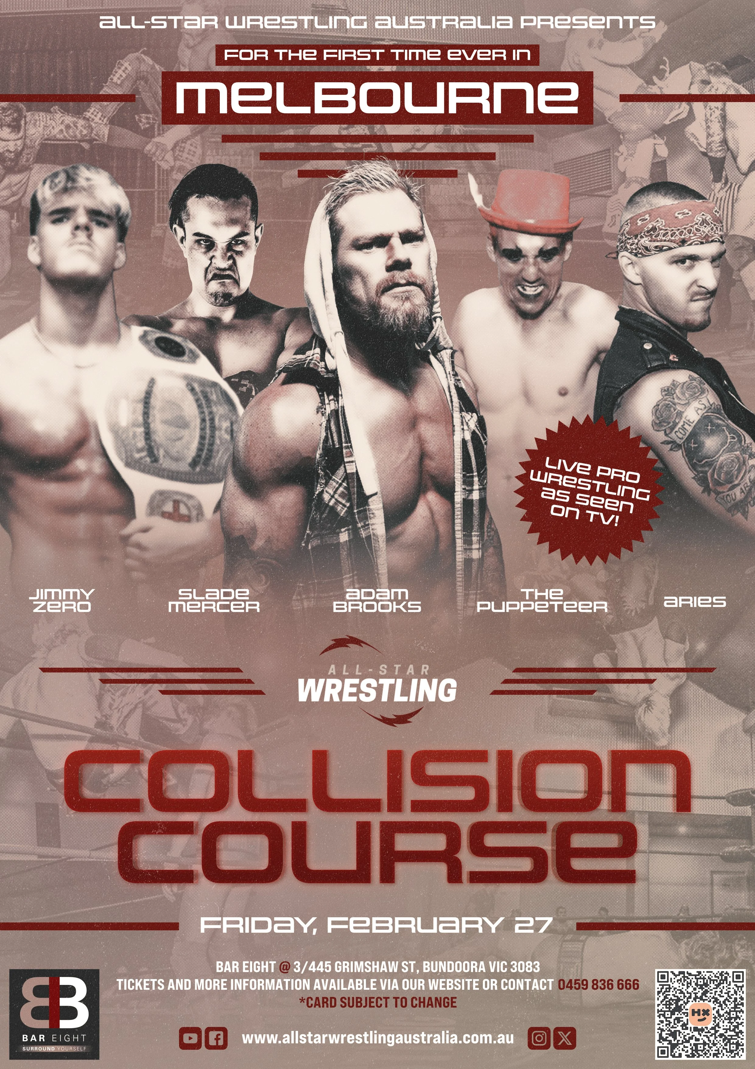 All-Star Wrestling Australia - Collision Course