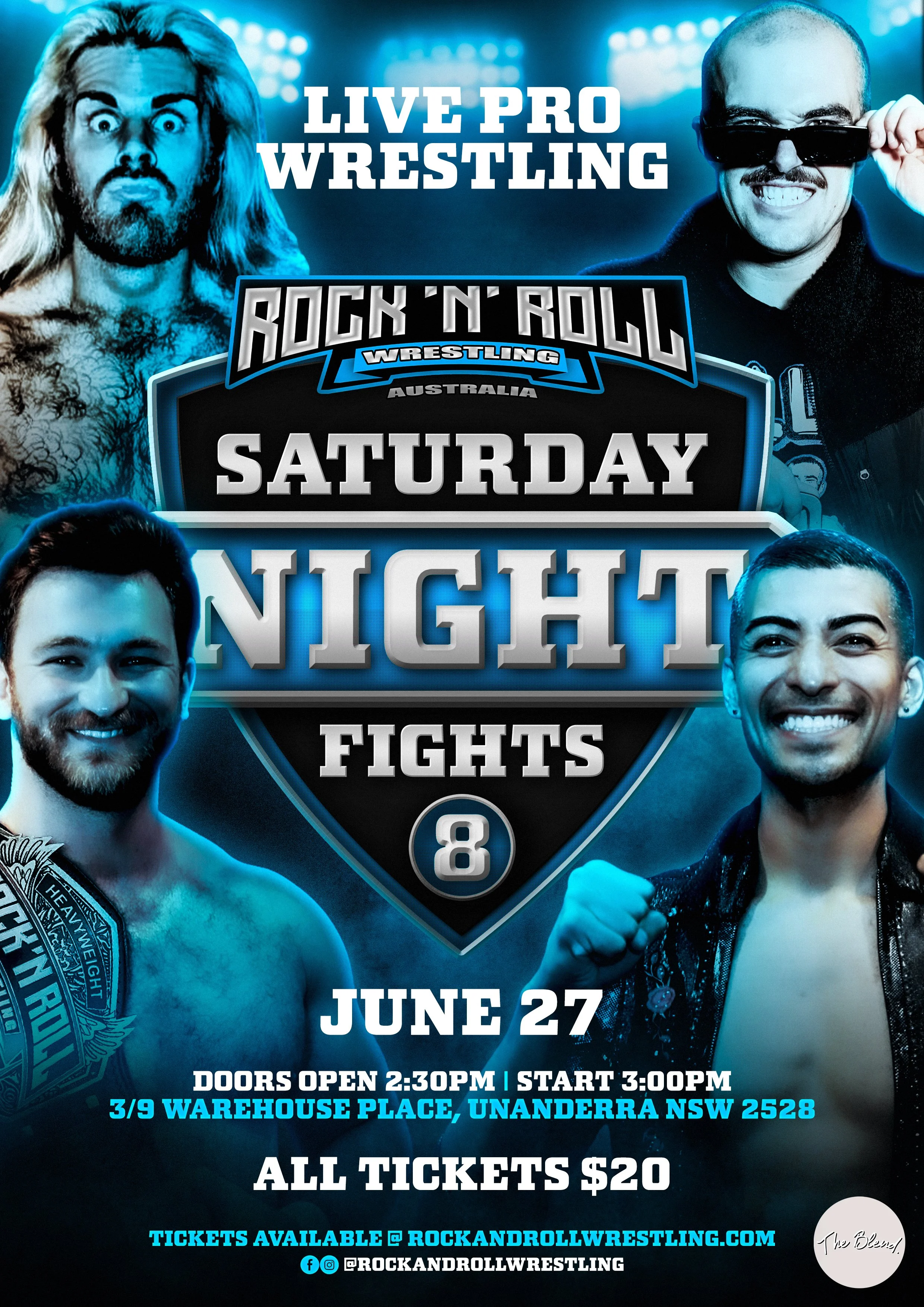 Rock 'n' Roll Wrestling Australia - Saturday Night Fights 8