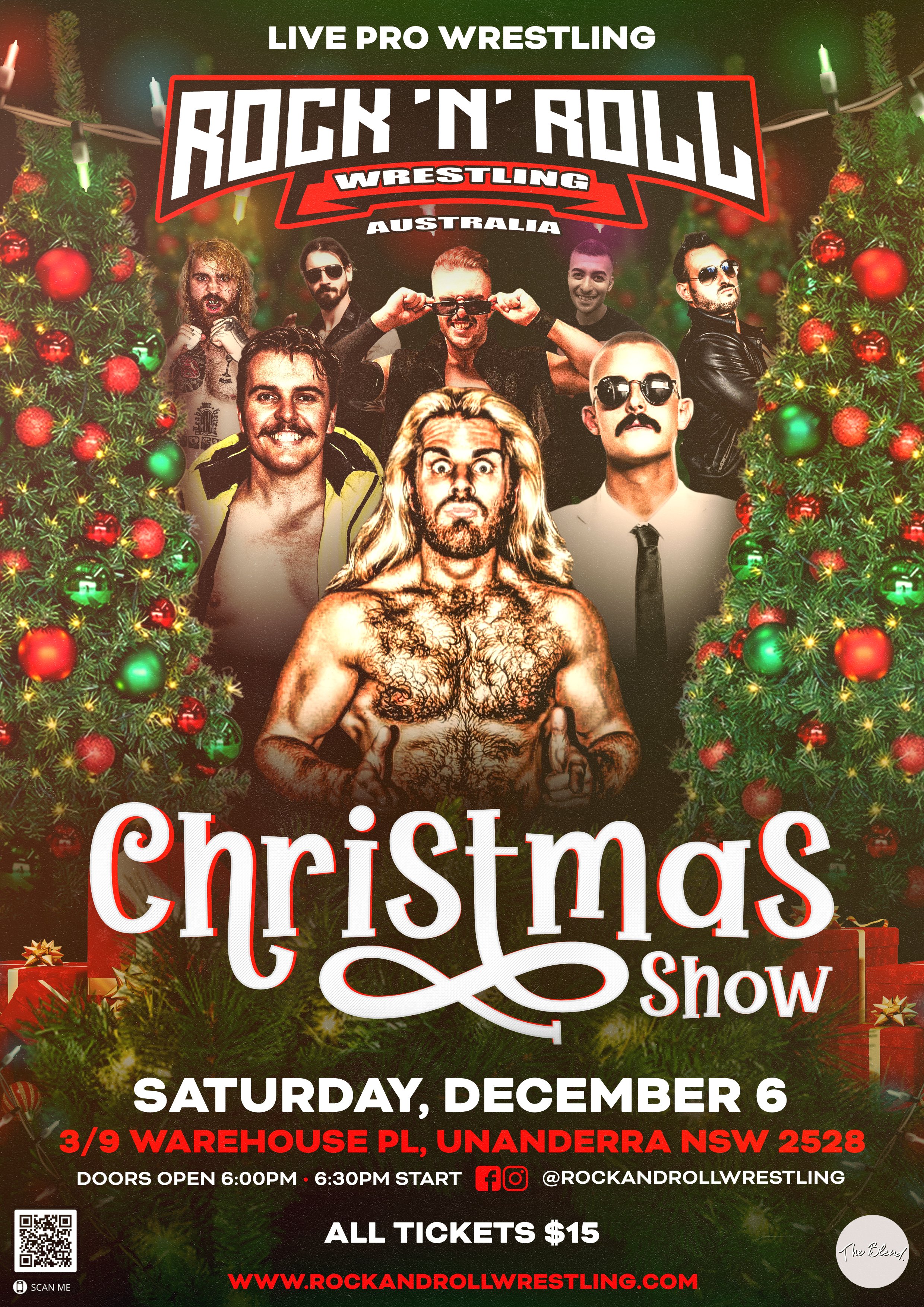 Rock 'N' Roll Wrestling Australia - Christmas Show
