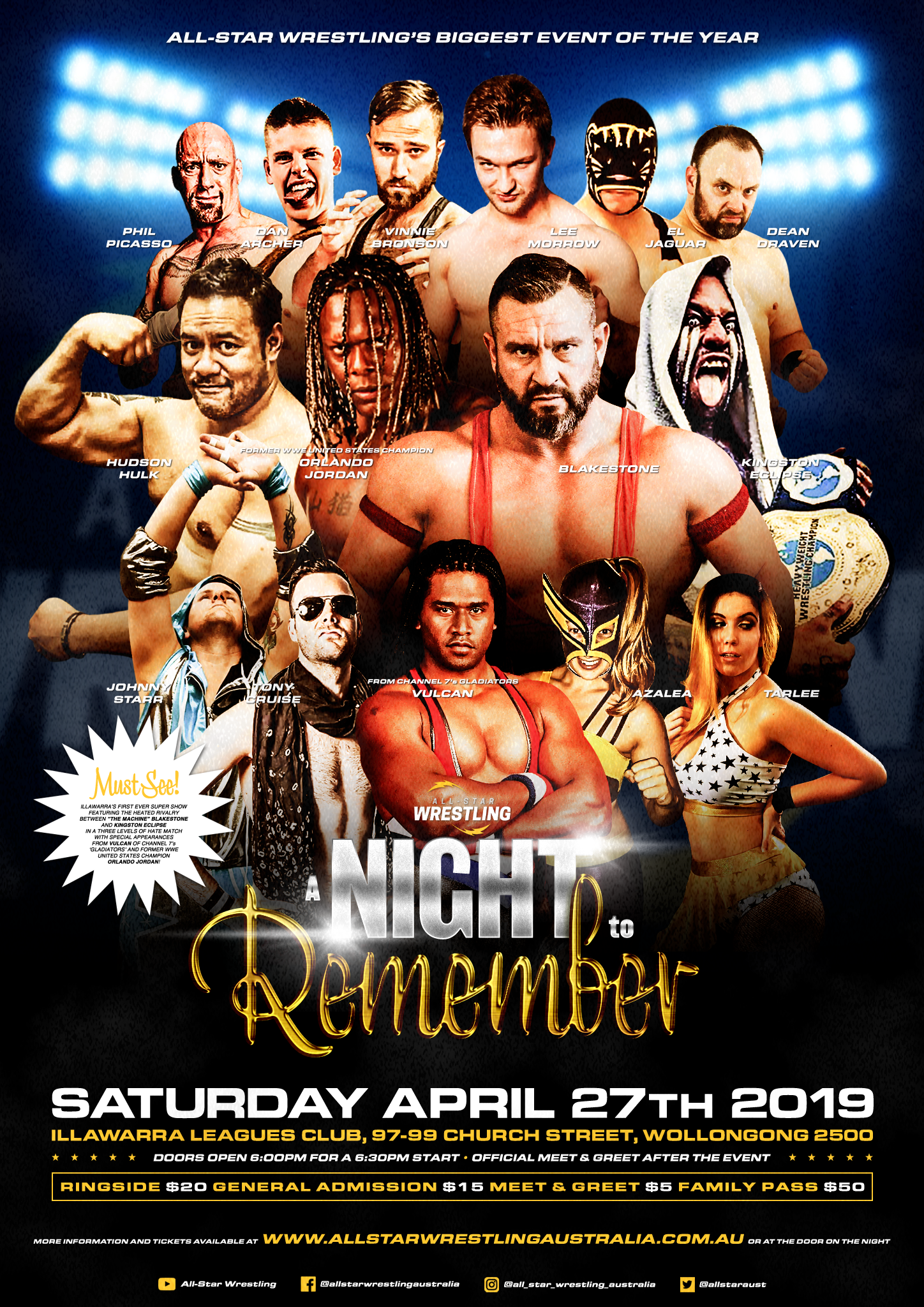 All-Star Wrestling Australia - A Night to Remember