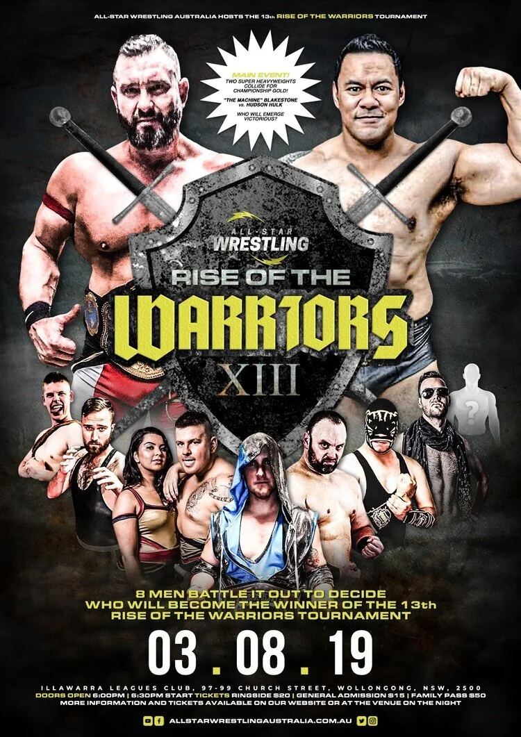 All-Star Wrestling Australia - Rise of the Warriors XIII