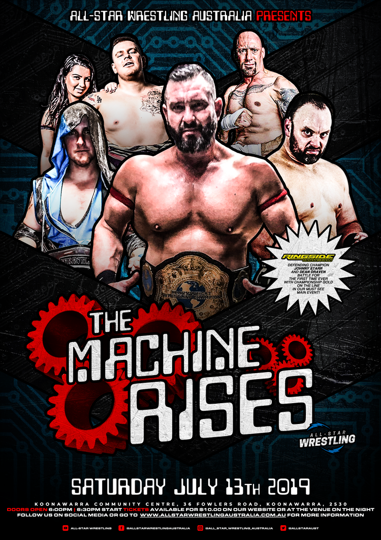 All-Star Wrestling Australia - The Machine Rises