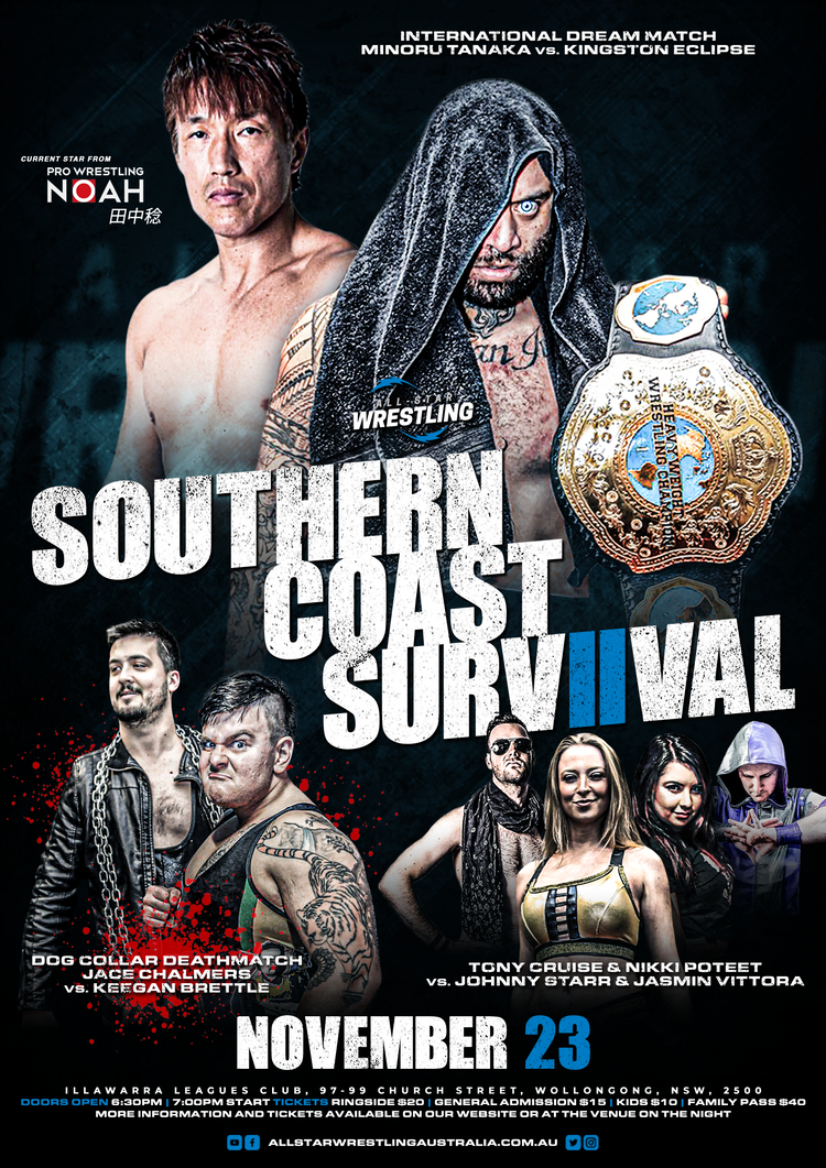 All-Star Wrestling Australia - Southern Coast Survival II