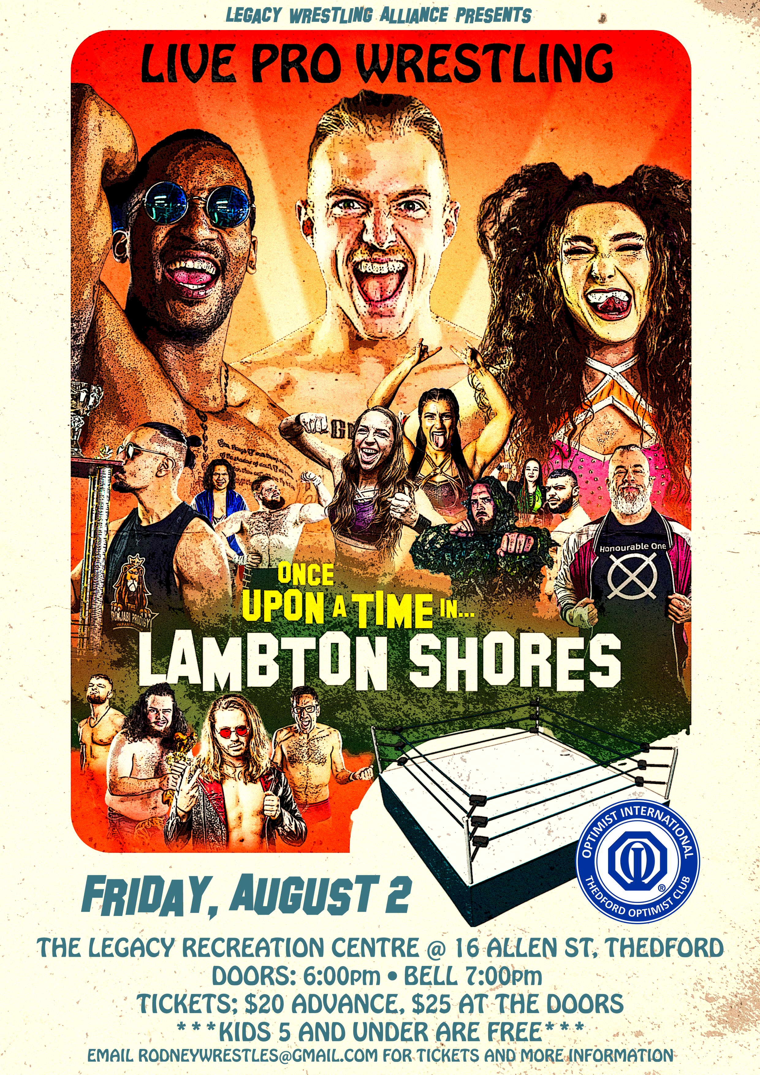 Legacy Wrestling Alliance - Once Upon a Time in... Lambton Shores