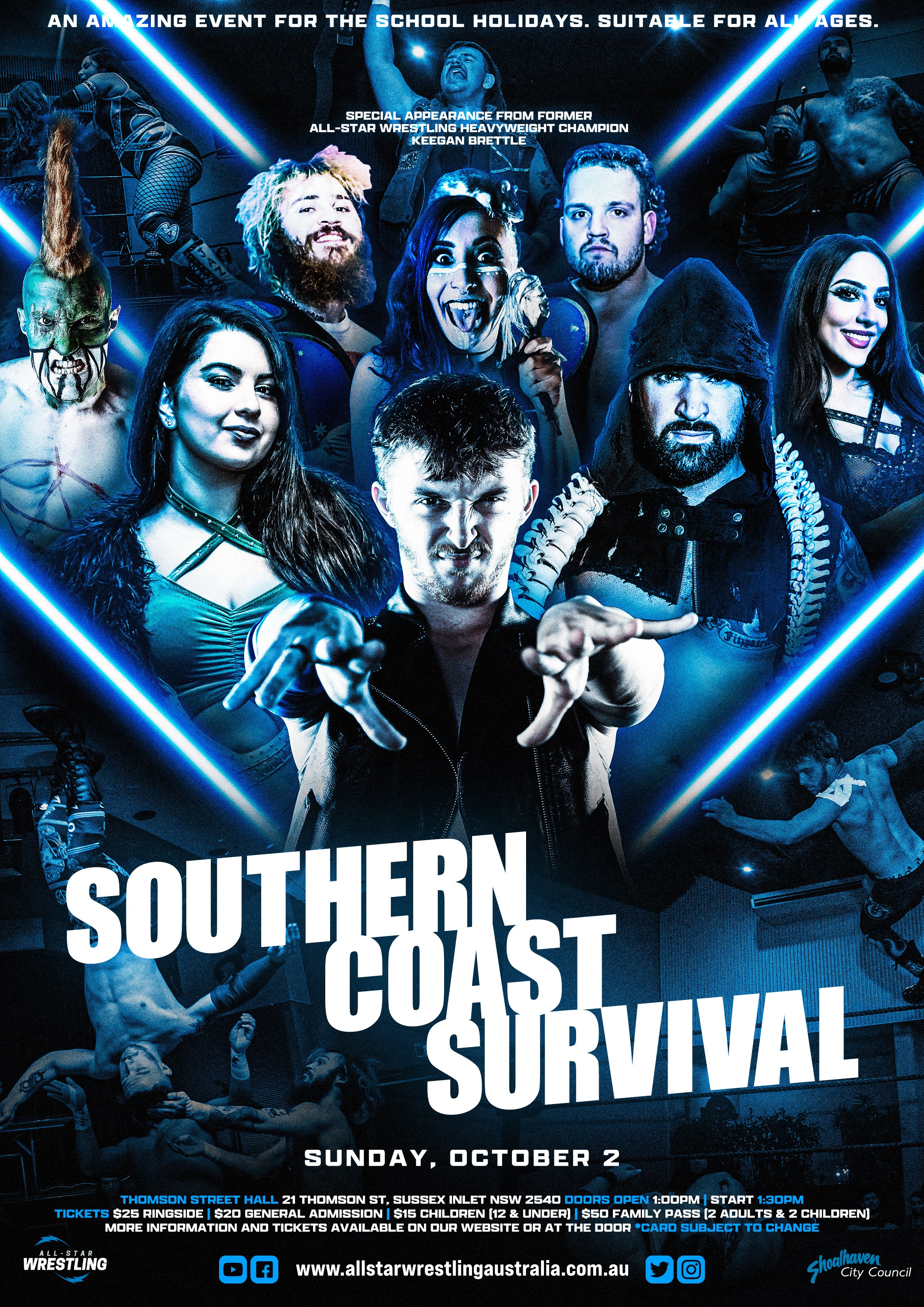 All-Star Wrestling Australia - Southern Coast Survival