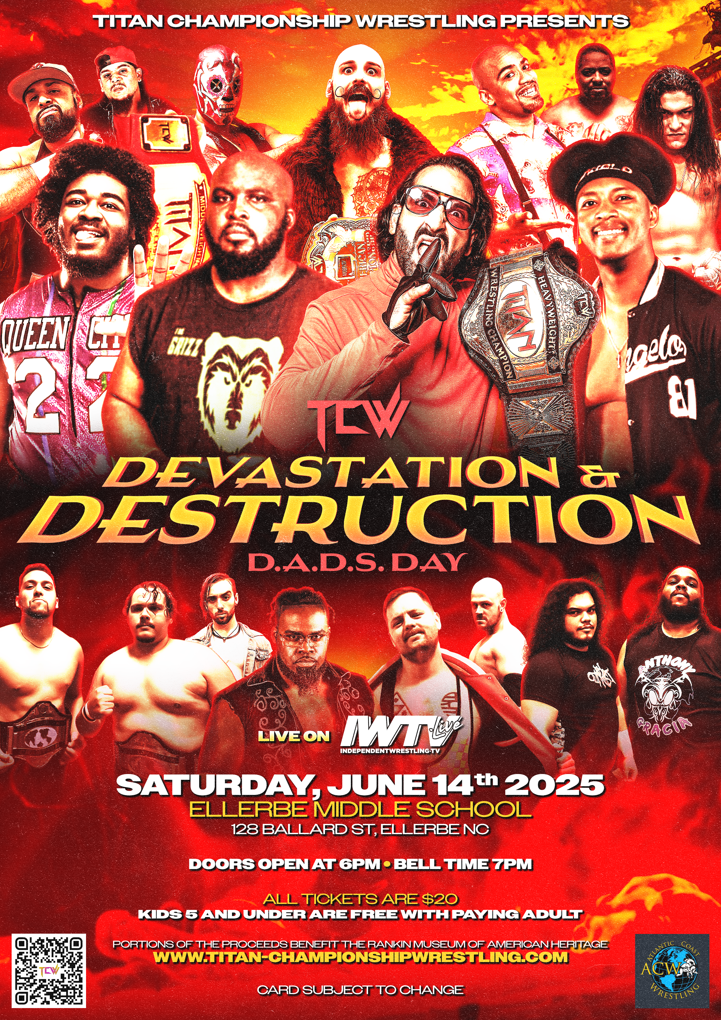 TiTan Championship Wrestling - Devastation & Destruction: D.A.D.S. Day