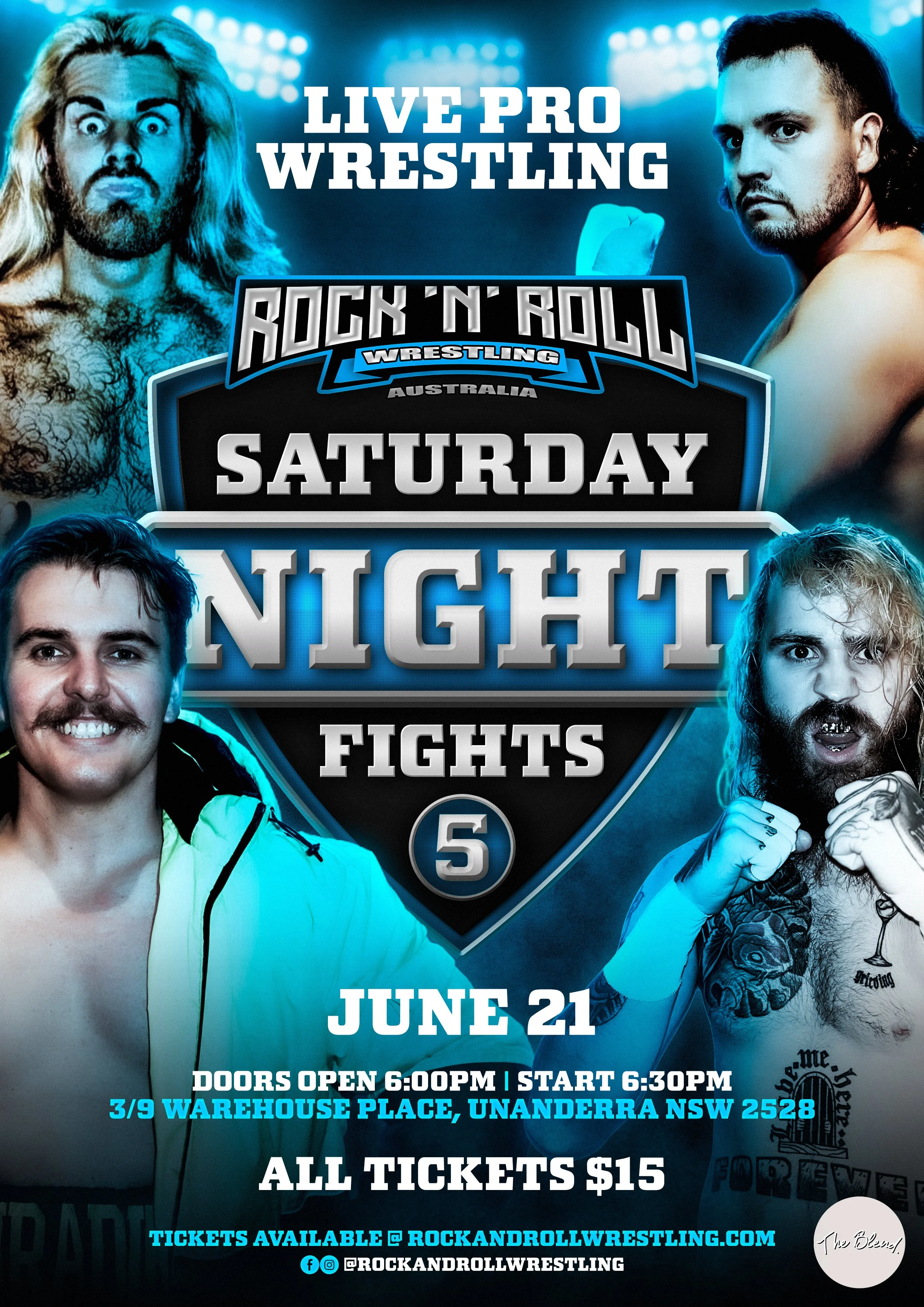 Rock 'N' Roll Wrestling Australia - Saturday Night Fights 5
