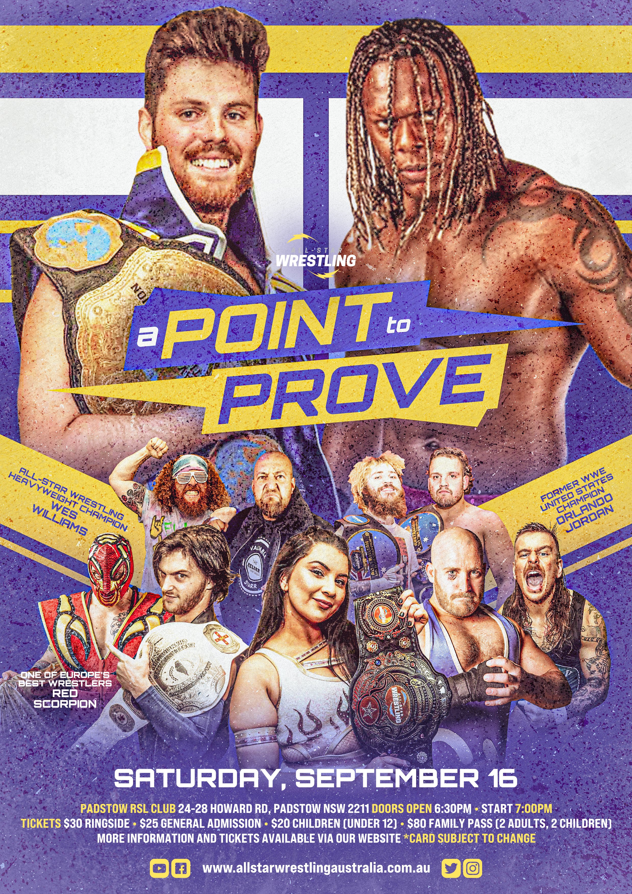 All-Star Wrestling Australia - A Point to Prove
