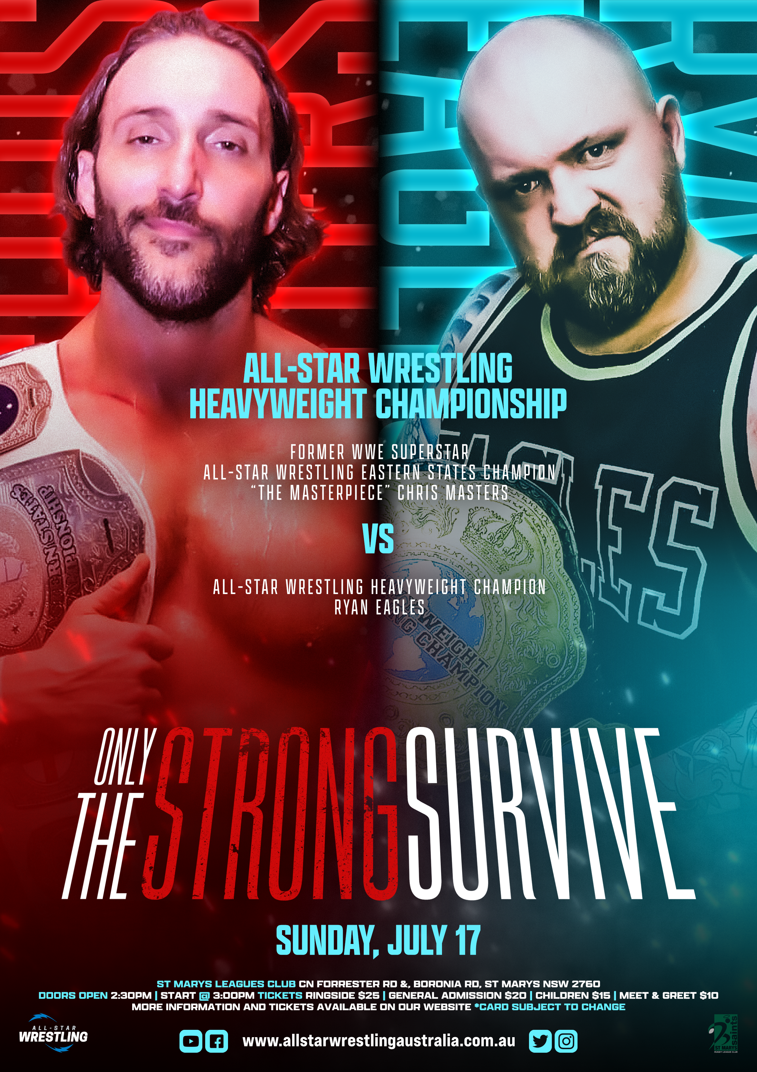 All-Star Wrestling Australia - Only the Strong Survive