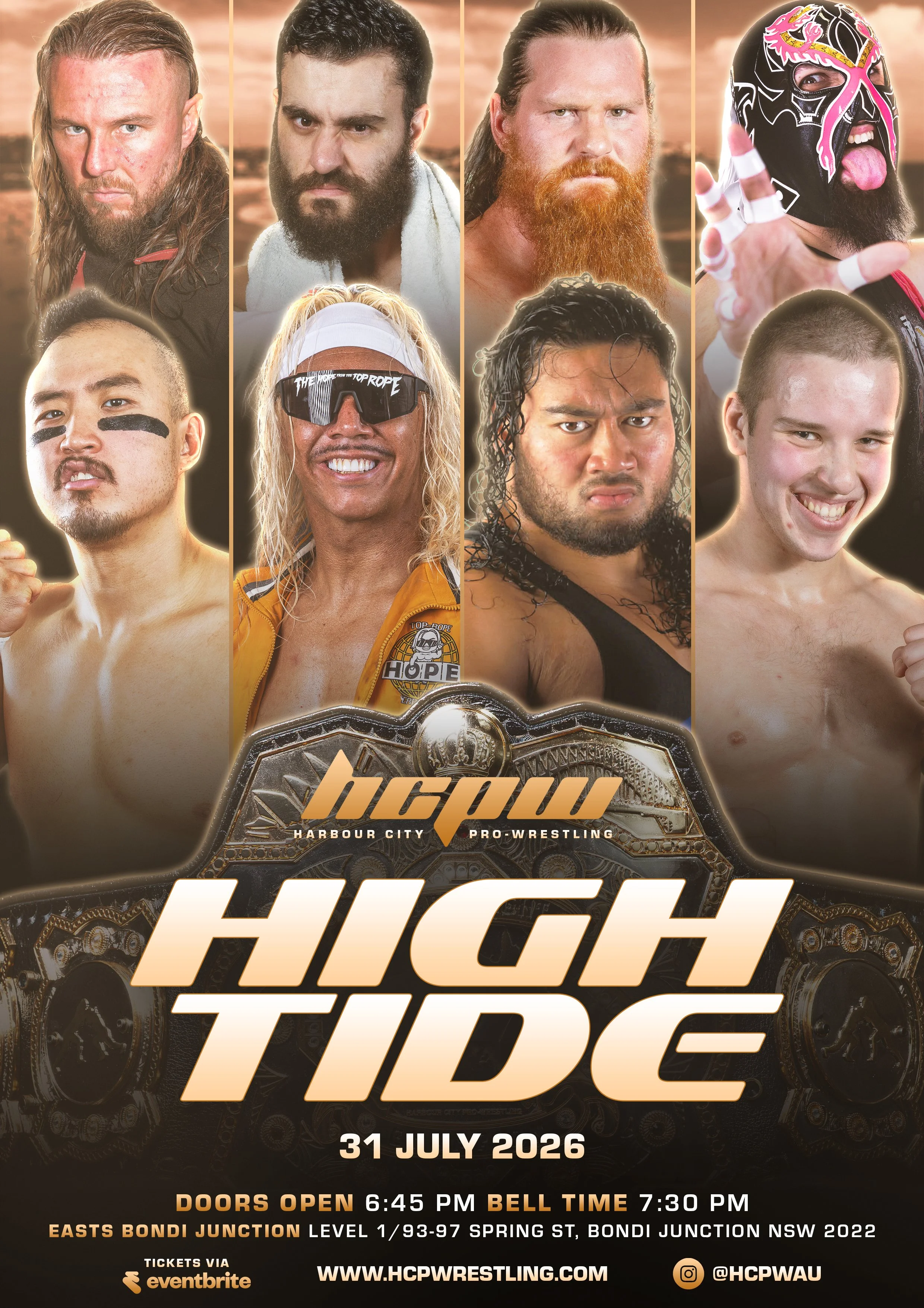 Harbour City Pro-Wrestling - High Tide