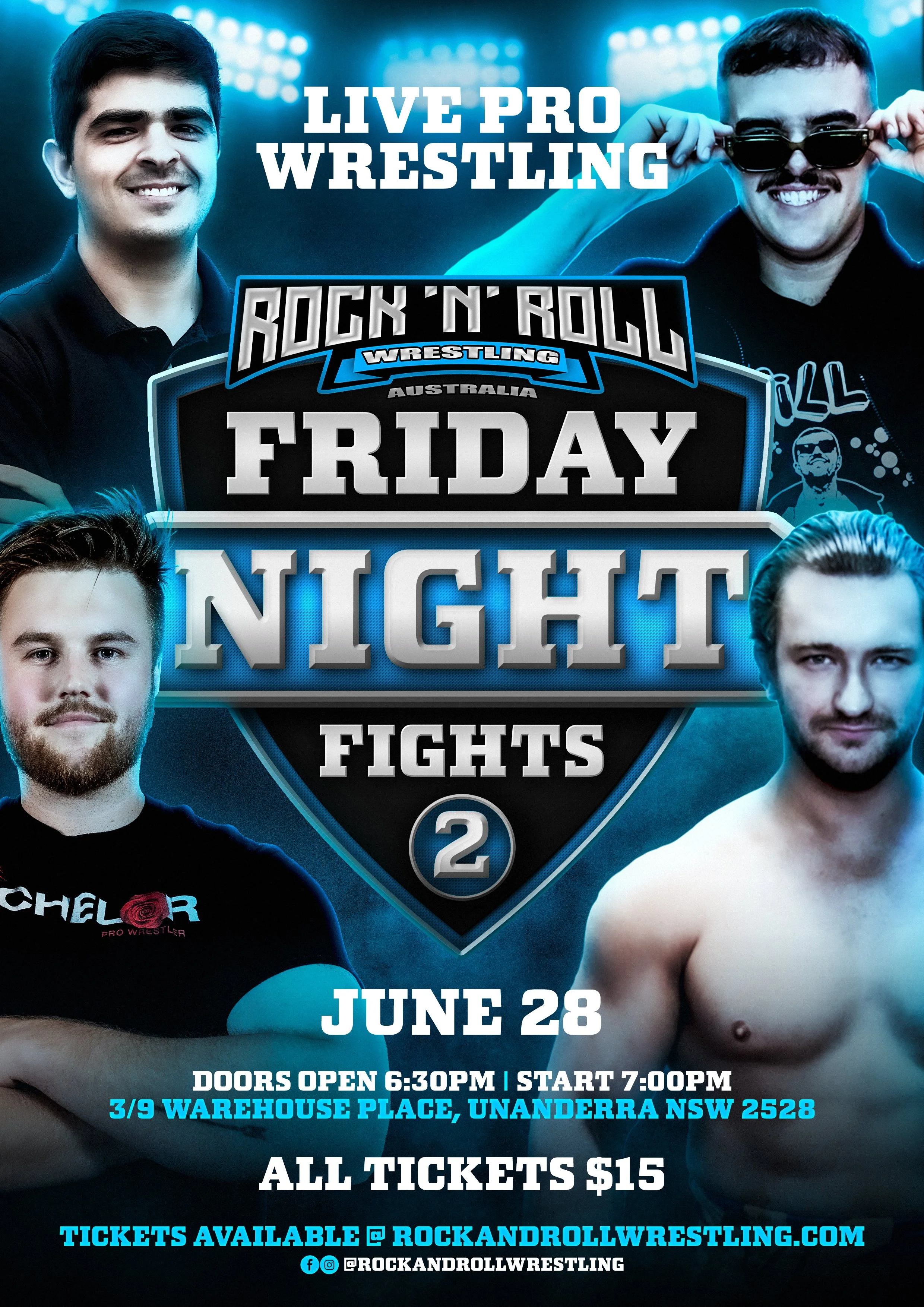 Rock 'N' Roll Wrestling Australia - Friday Night Fights 2