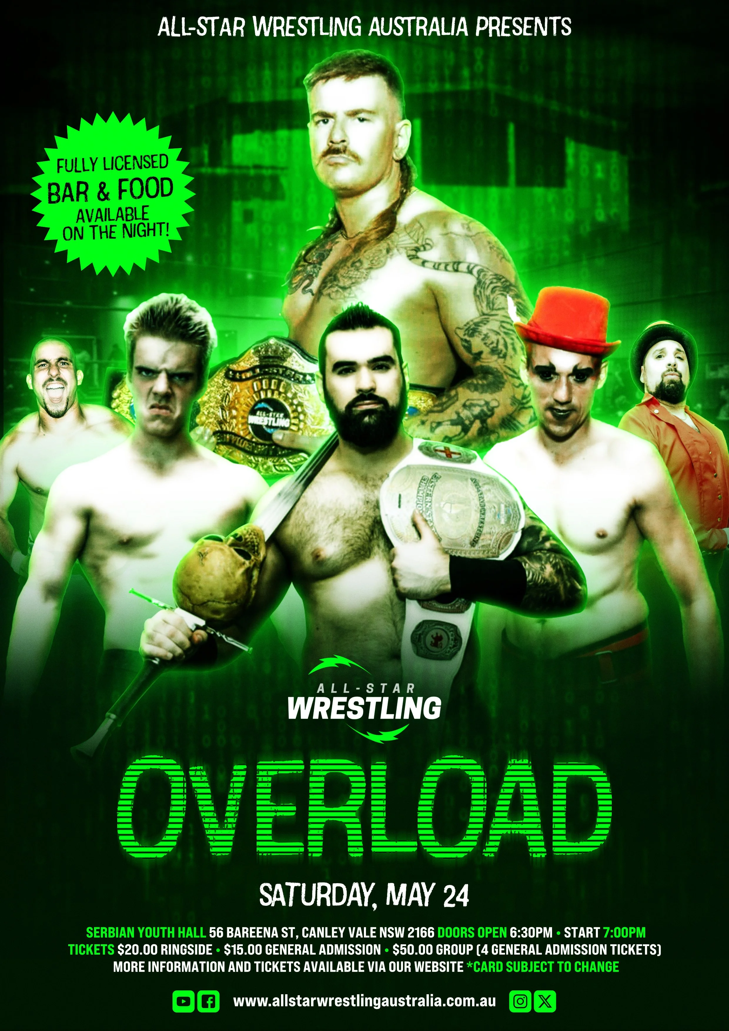 All-Star Wrestling Australia - Overload