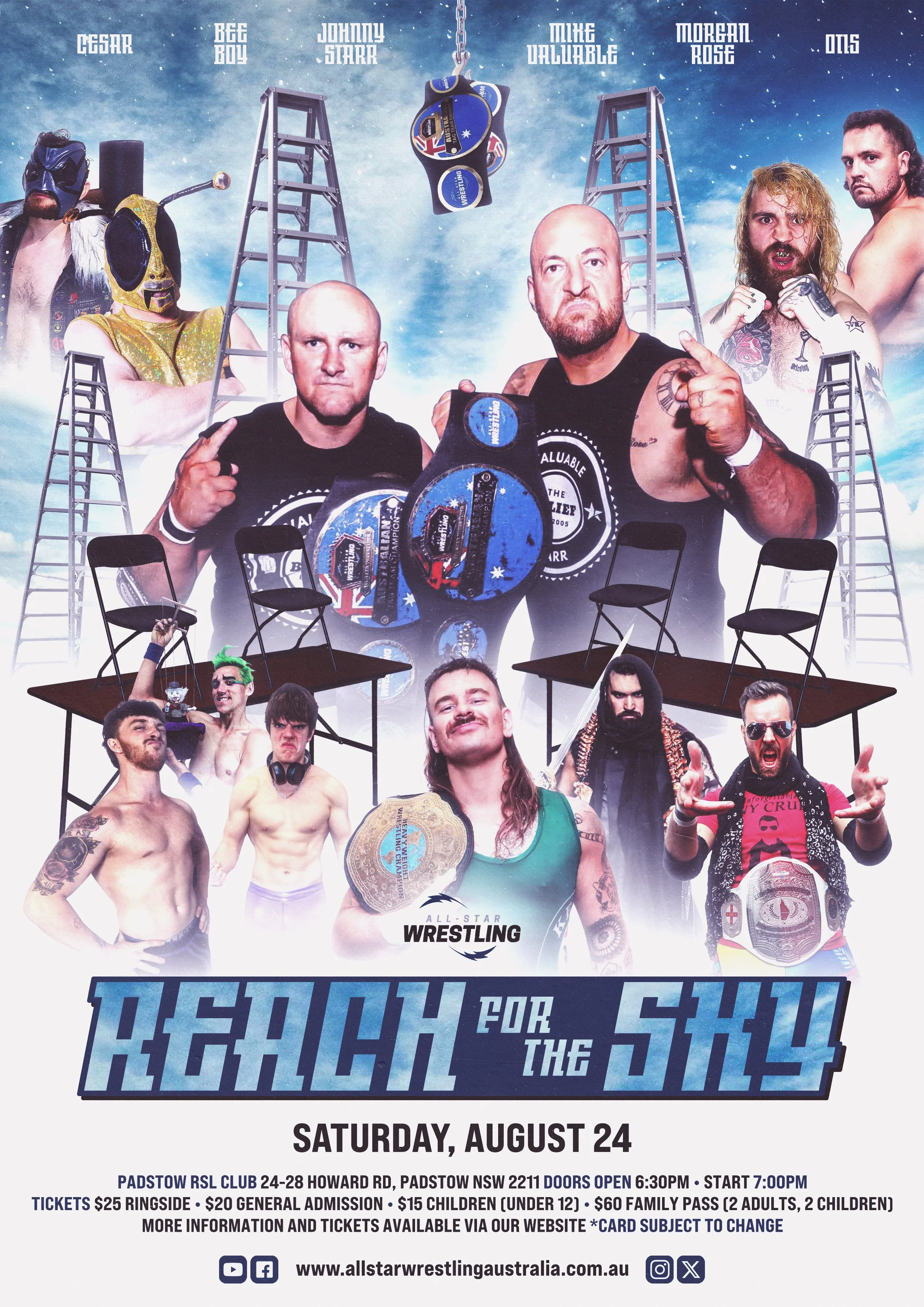 All-Star Wrestling Australia - Reach for the Sky