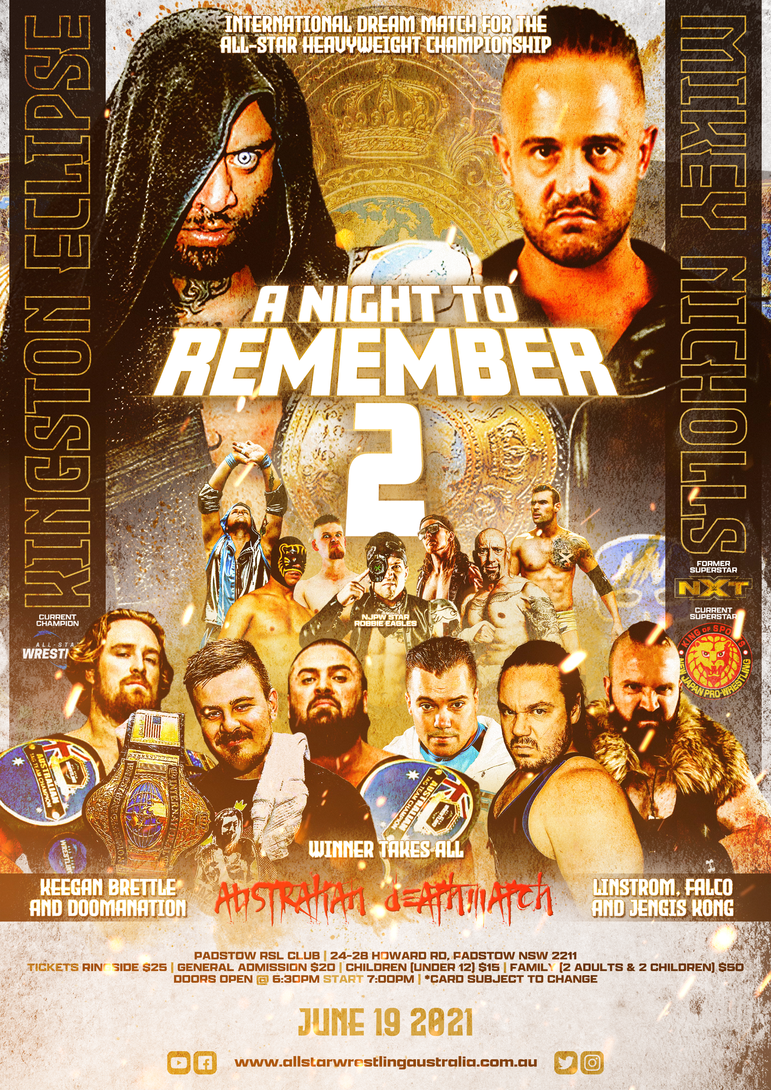 All-Star Wrestling Australia - A Night to Remember 2