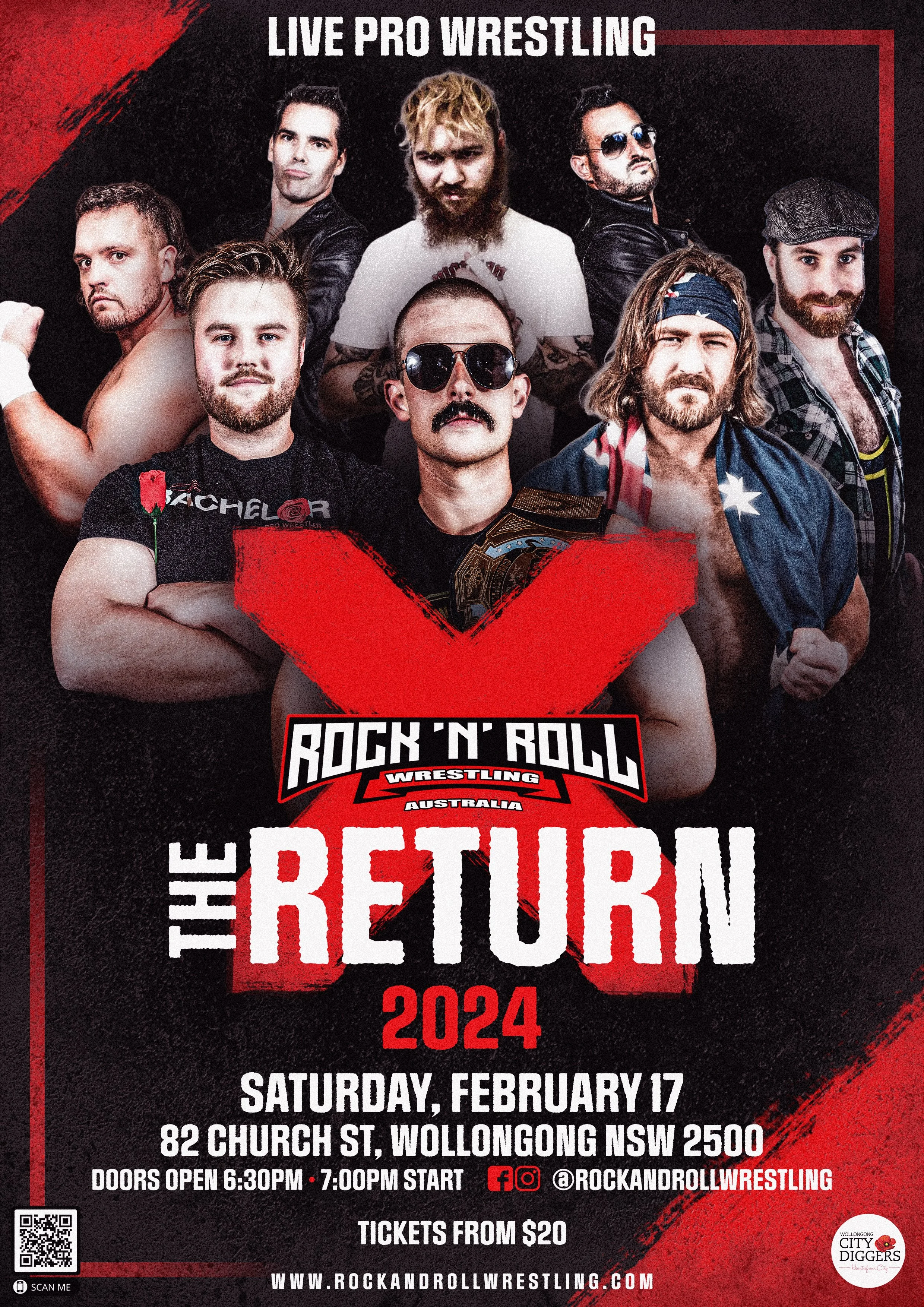 Rock 'N' Roll Wrestling Australia - The Return 2024