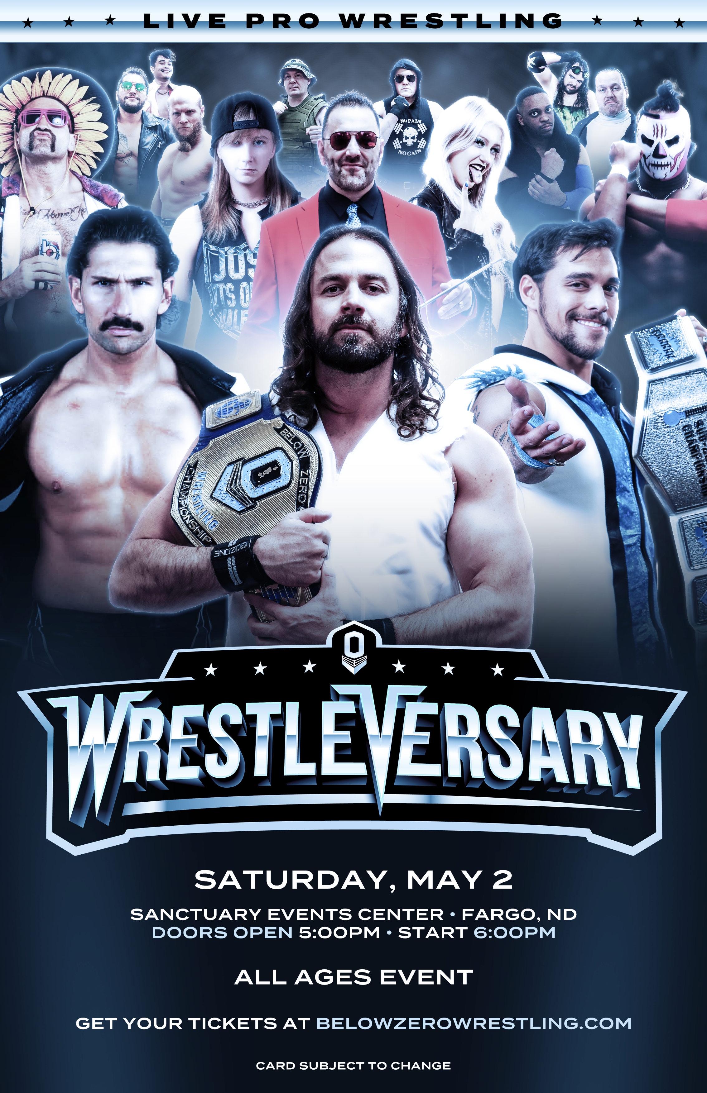 Below Zero Wrestling - WrestleVersary V