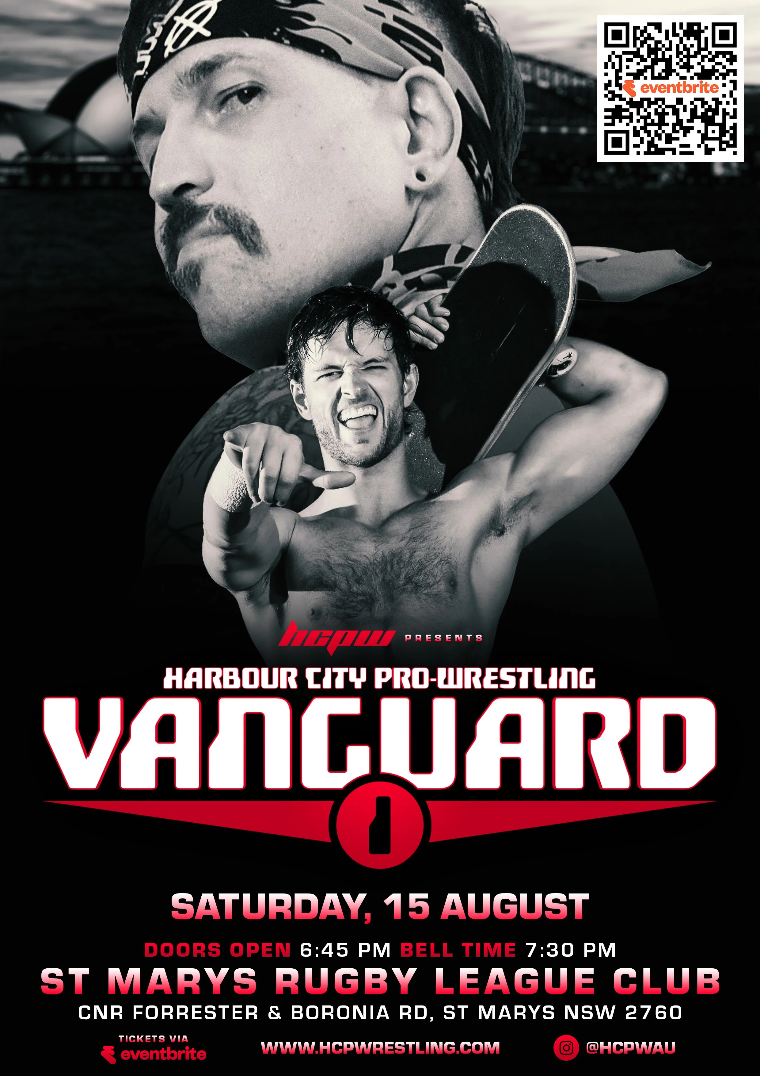 Harbour City Pro-Wrestling - Vanguard 1