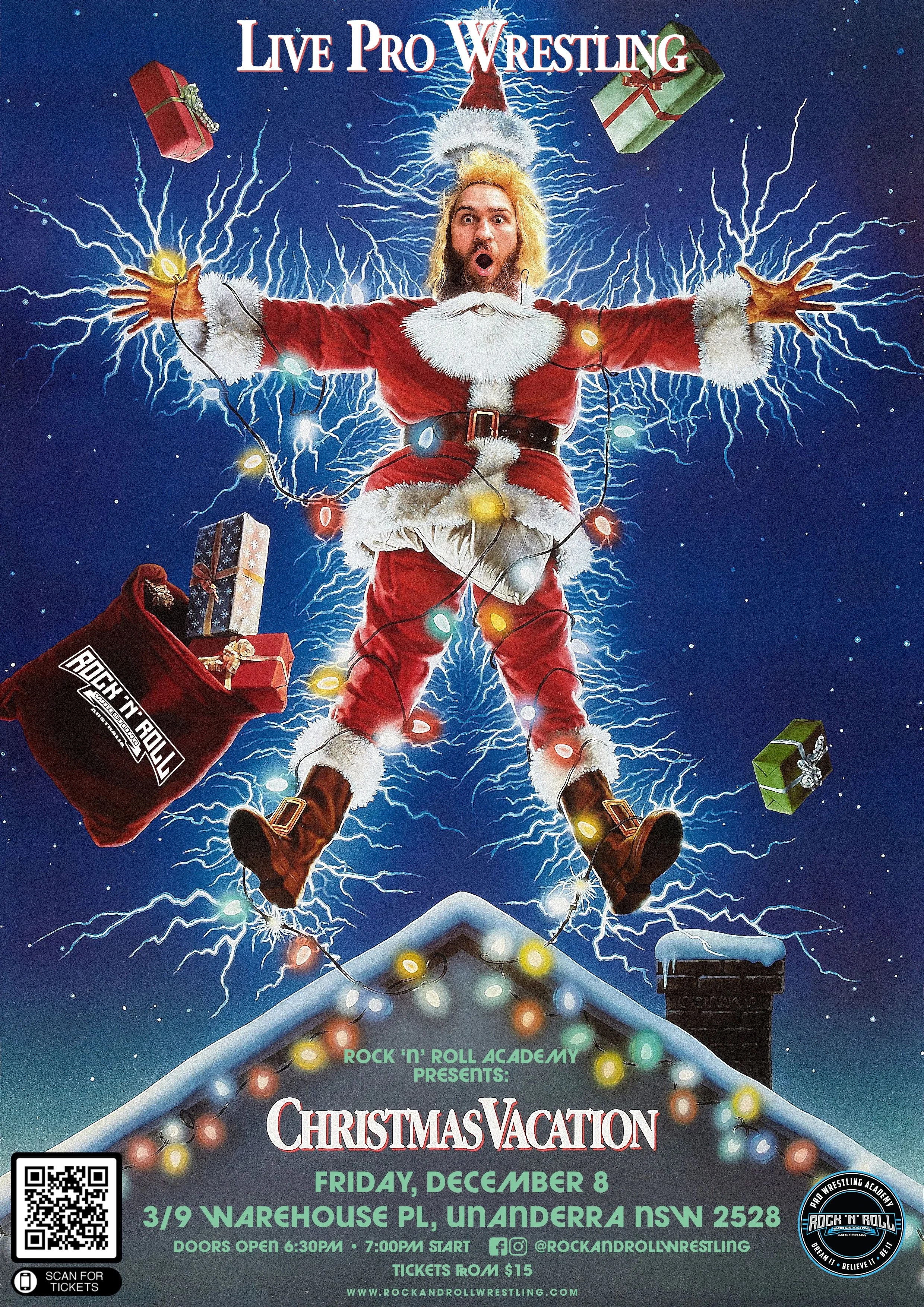 Rock 'N' Roll Wrestling Australia - Christmas Vacation