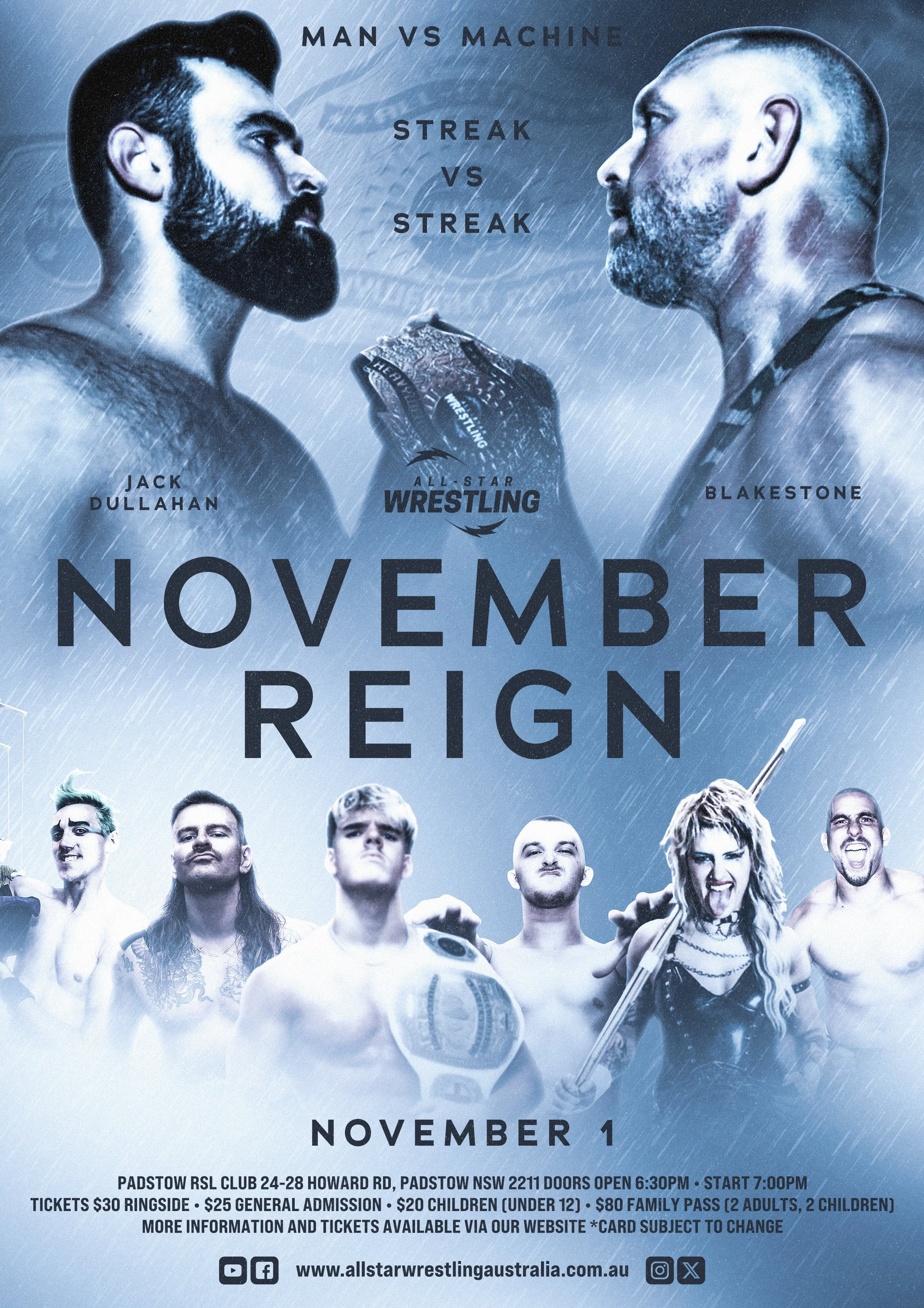 All-Star Wrestling Australia - November Reign
