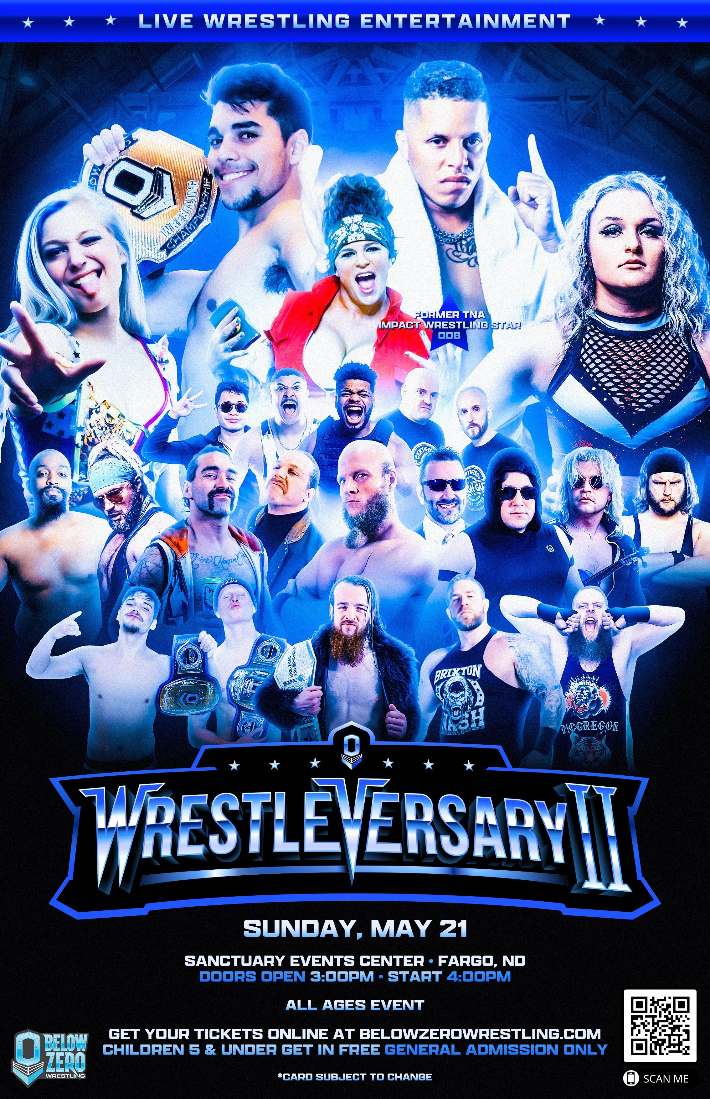 Below Zero Wrestling - WrestleVersary II
