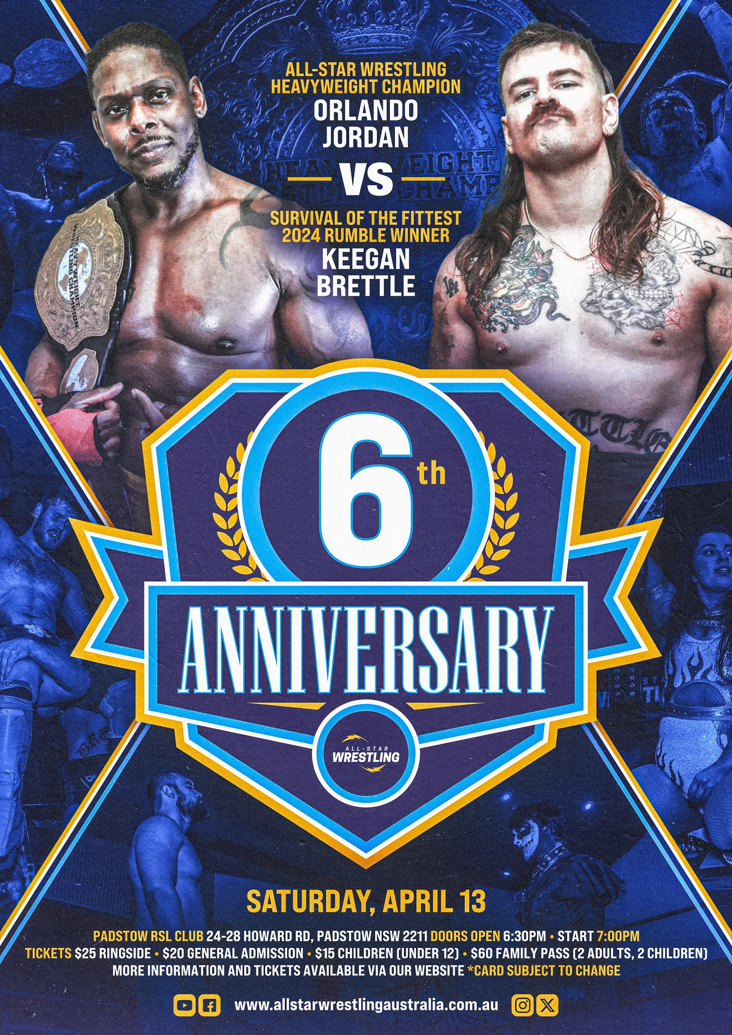 All-Star Wrestling Australia - 6 Year Anniversary Show