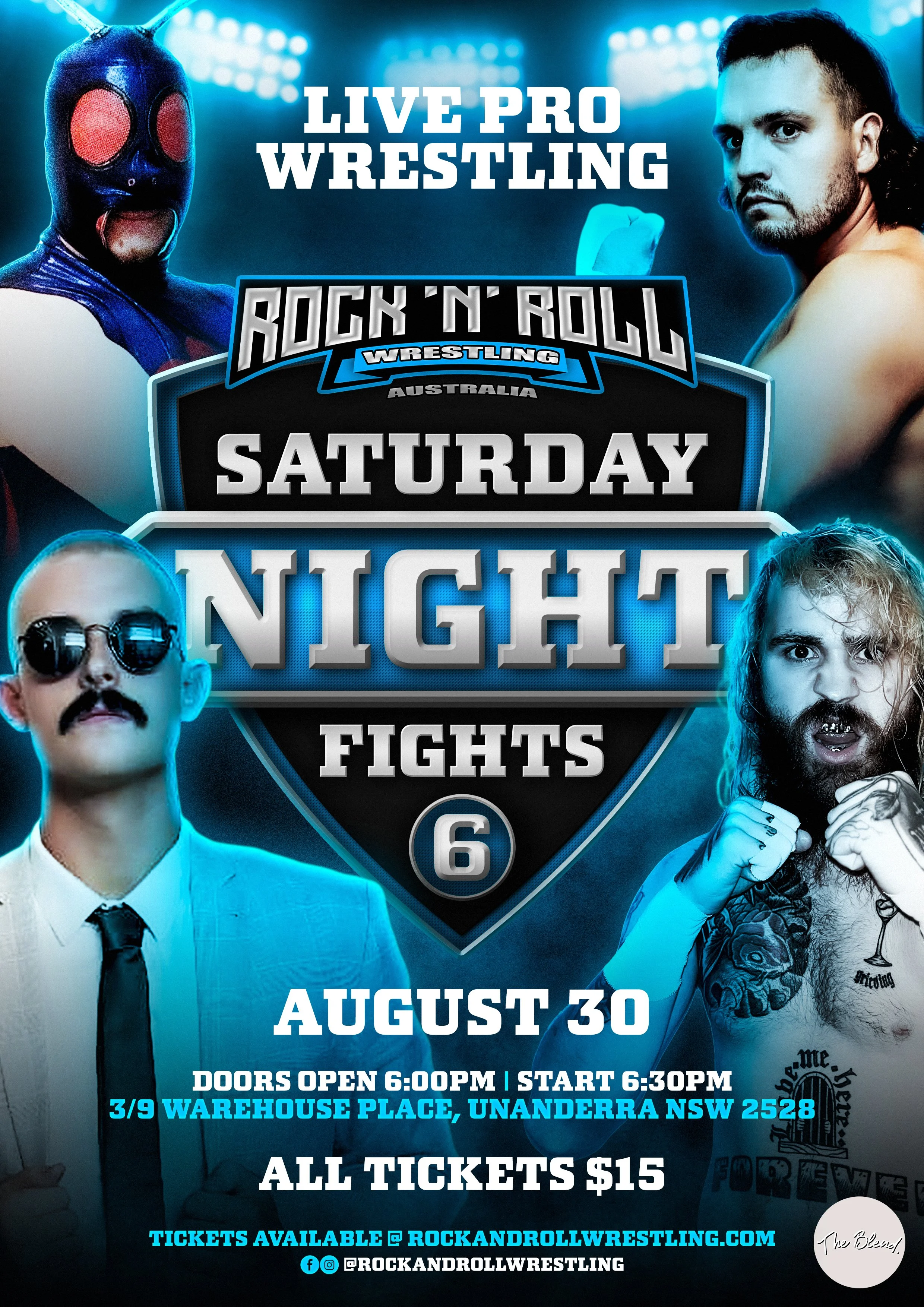 Rock 'N' Roll Wrestling Australia - Saturday Night Fights 6
