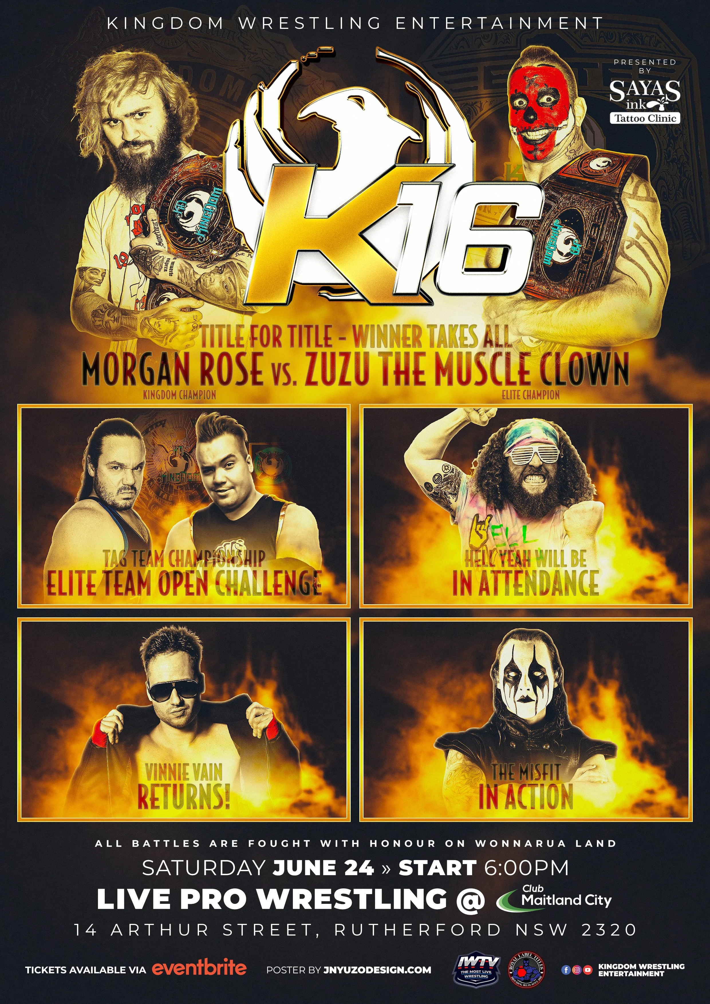 Kingdom Wrestling Entertainment - K16