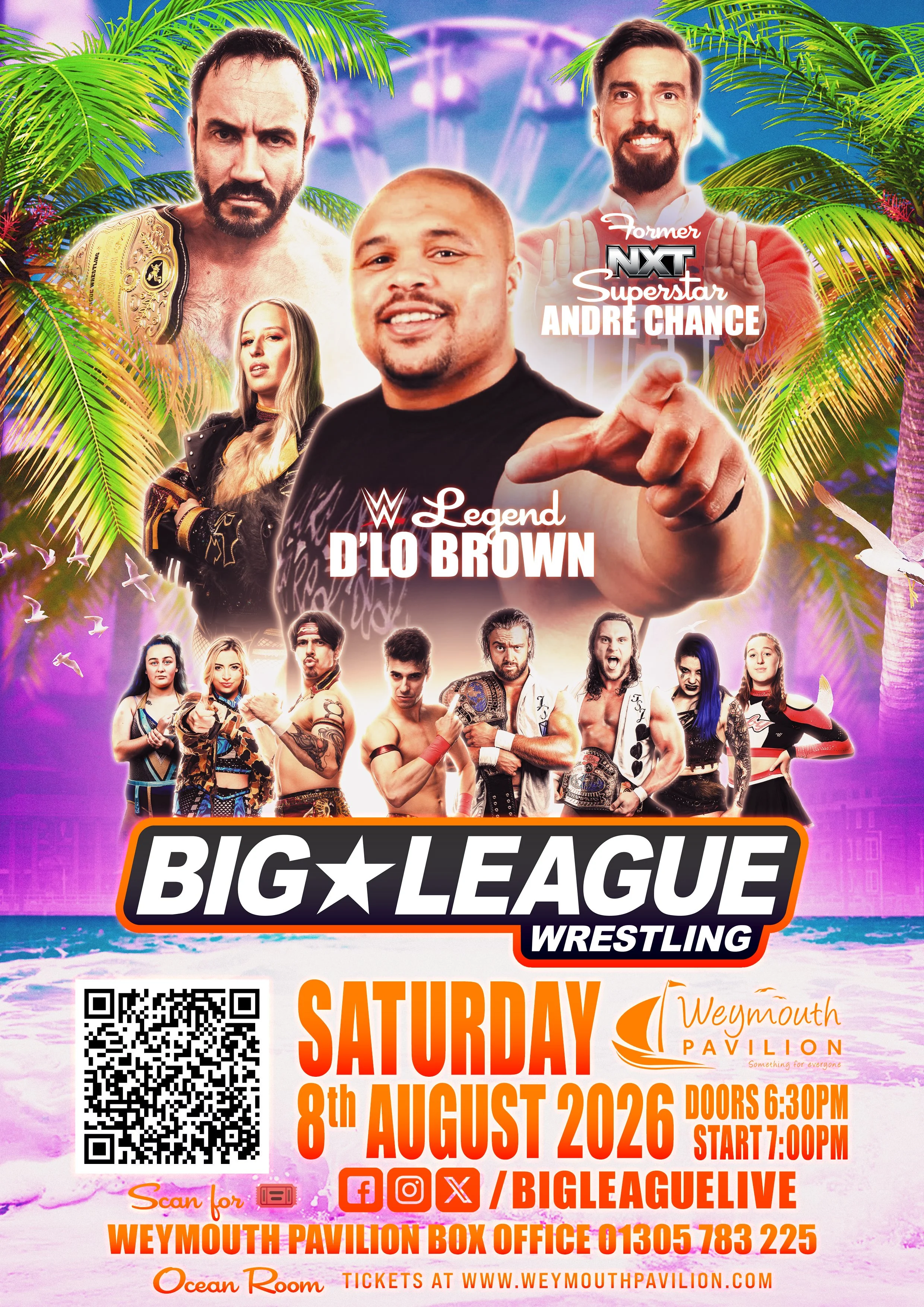 Big League Wrestling - Beach Brawl