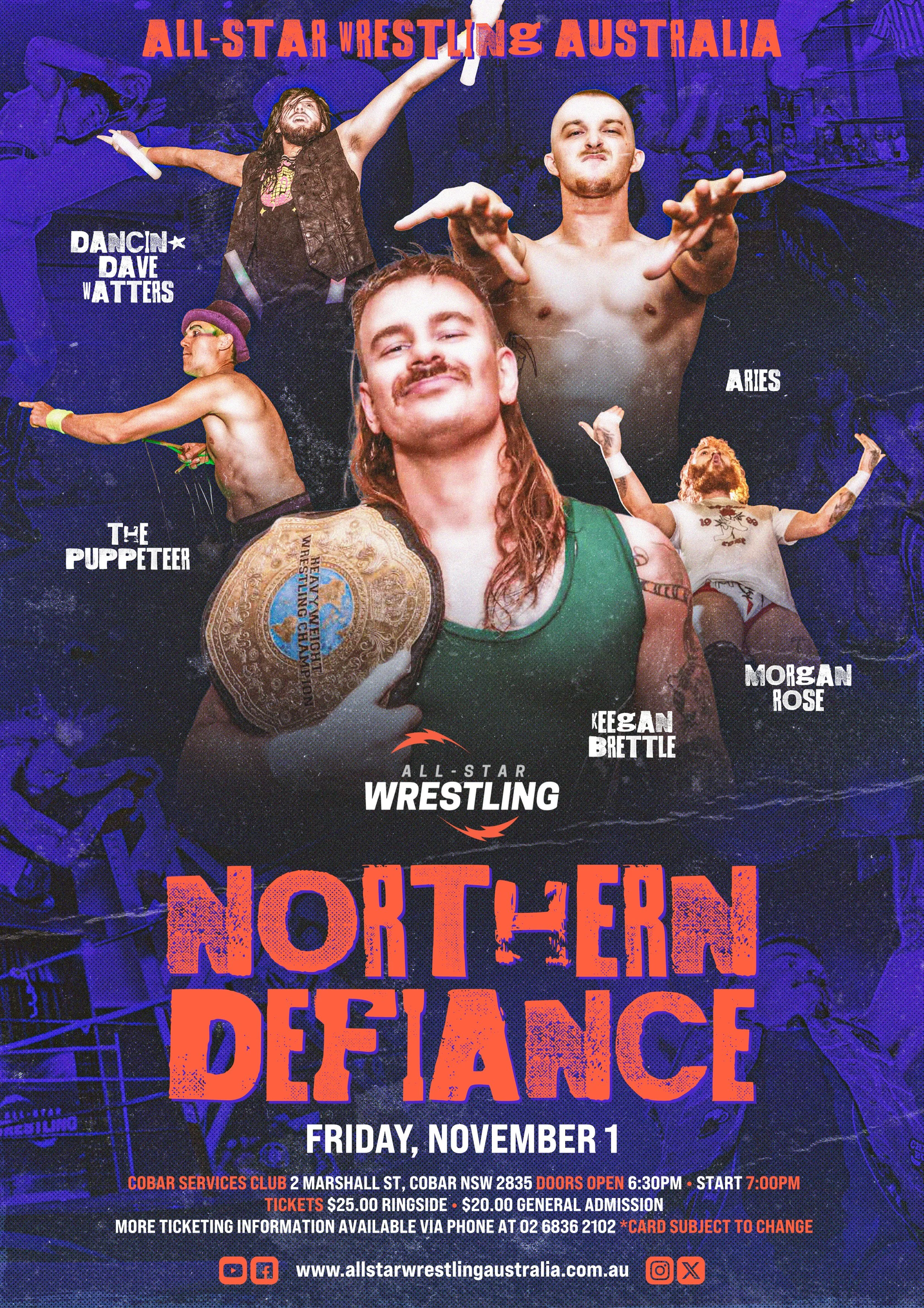 All-Star Wrestling Australia - Northern Defiance