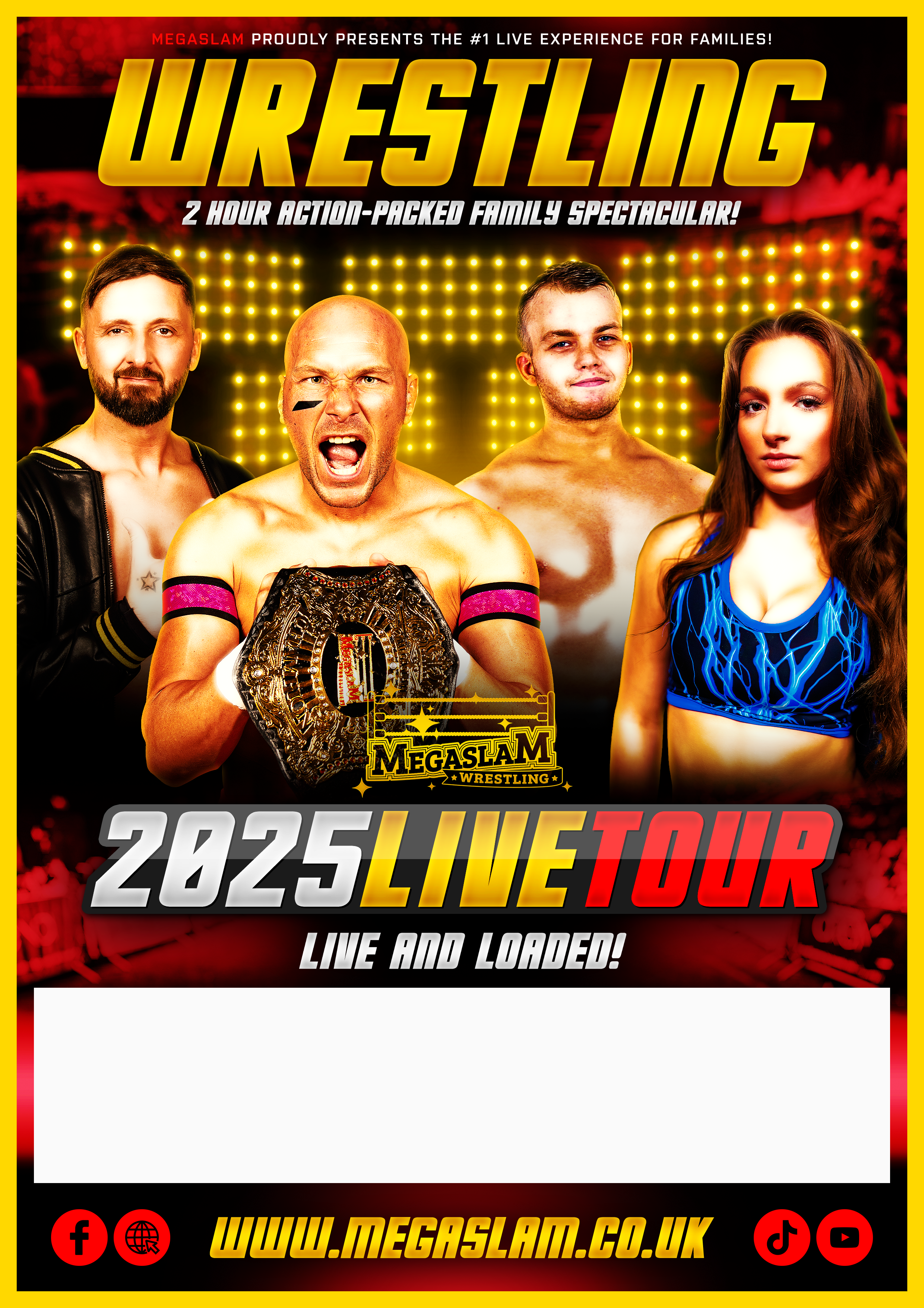 Megaslam Wrestling - 2025 Live Tour