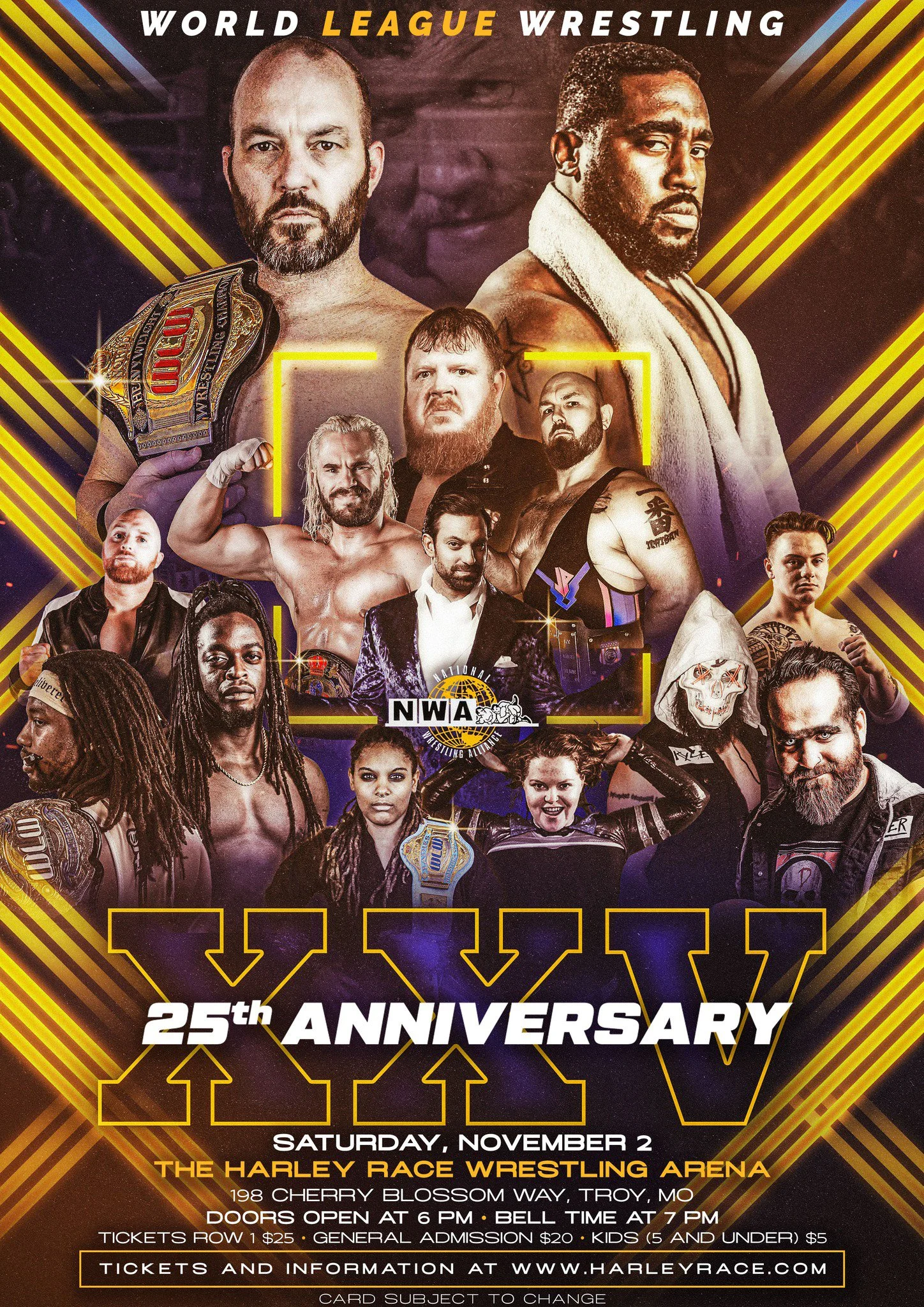 World League Wrestling - 25 Year Anniversary