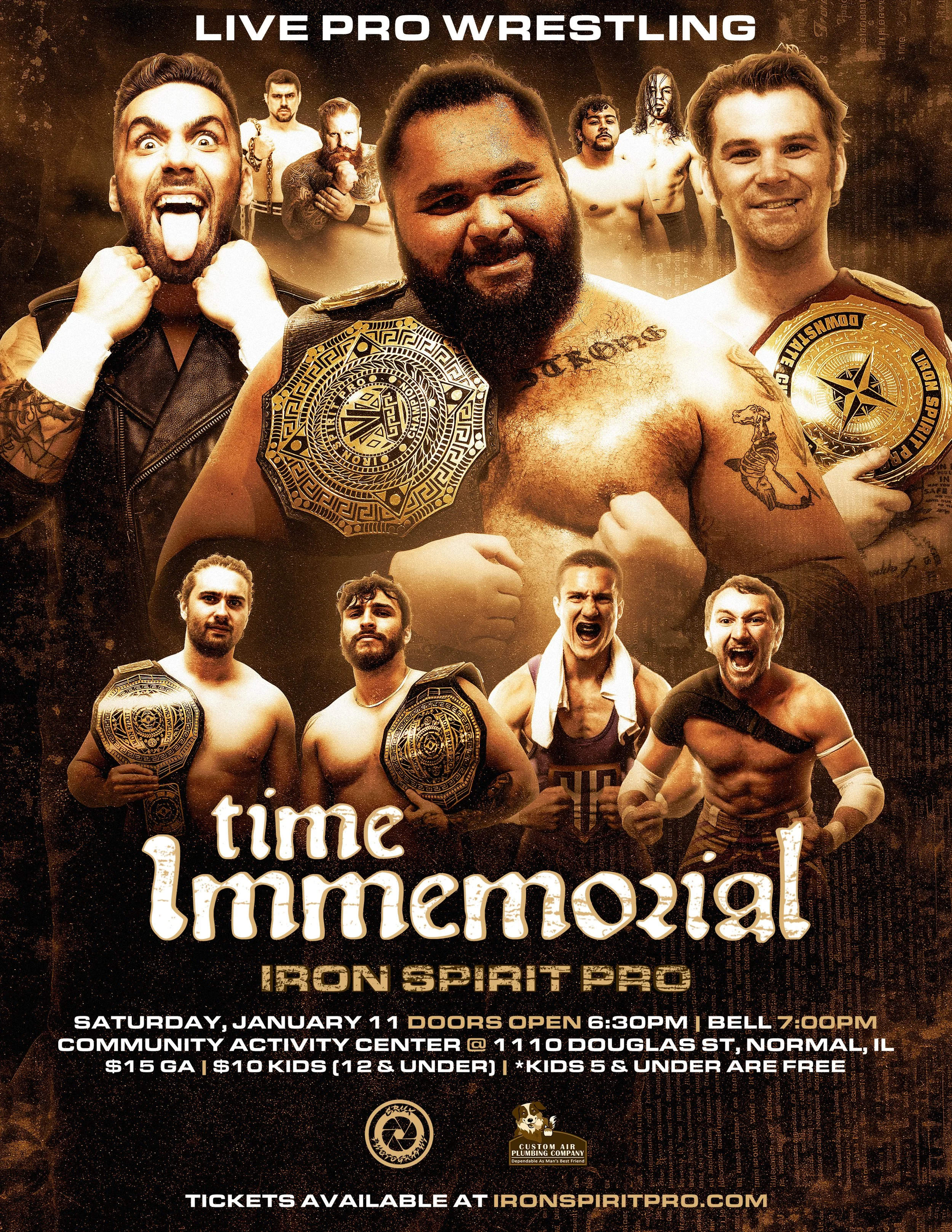 Iron Spirit Pro Wrestling - Time Immemorial