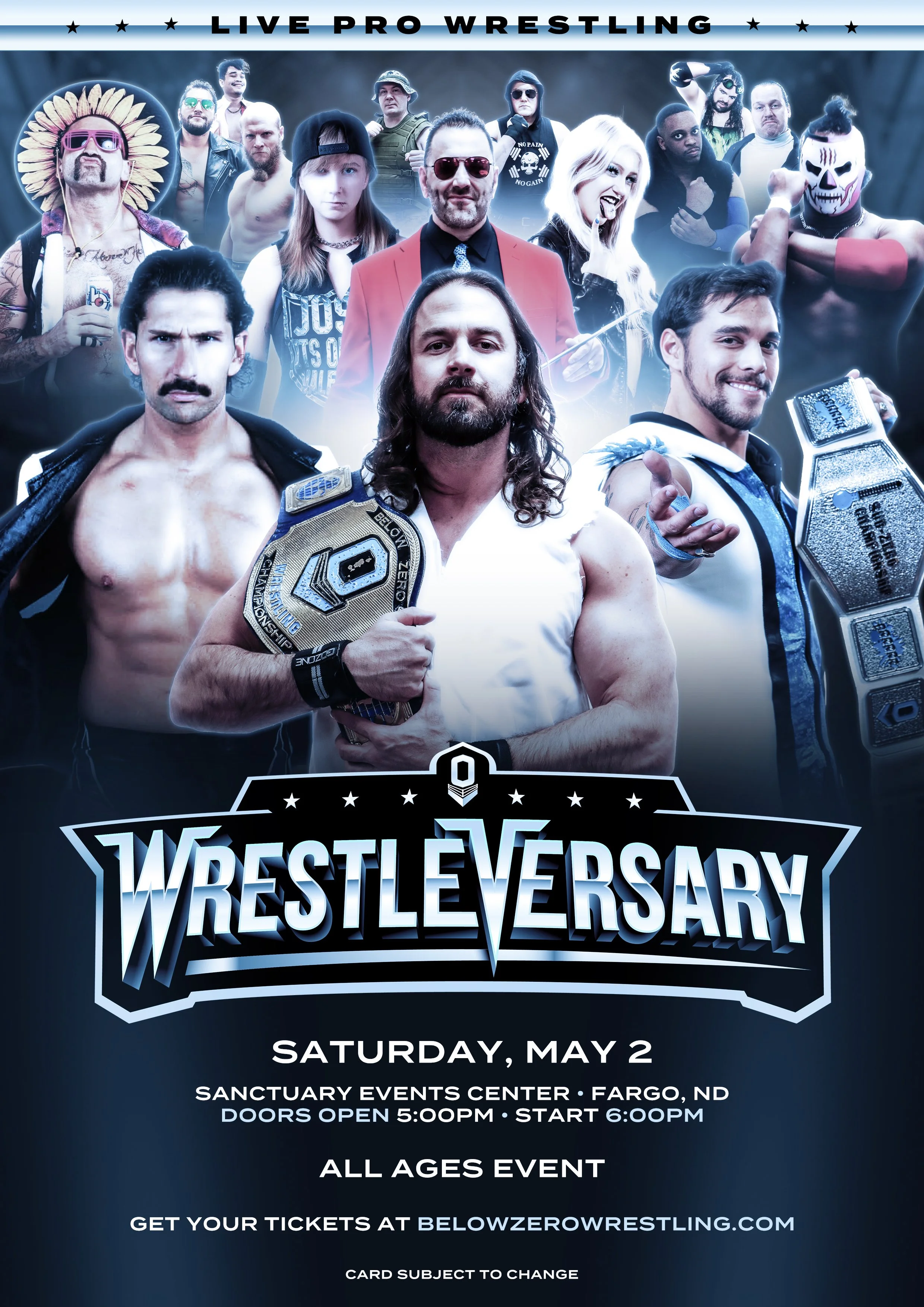 Below Zero Wrestling - WrestleVersary V
