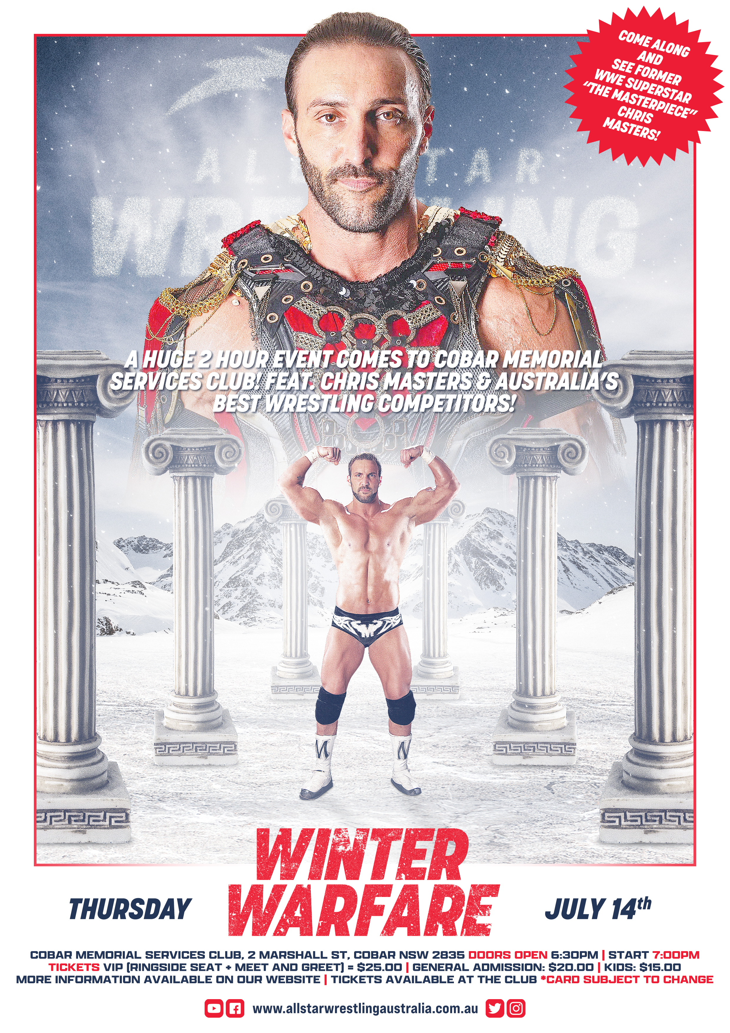 All-Star Wrestling Australia - Winter Warfare