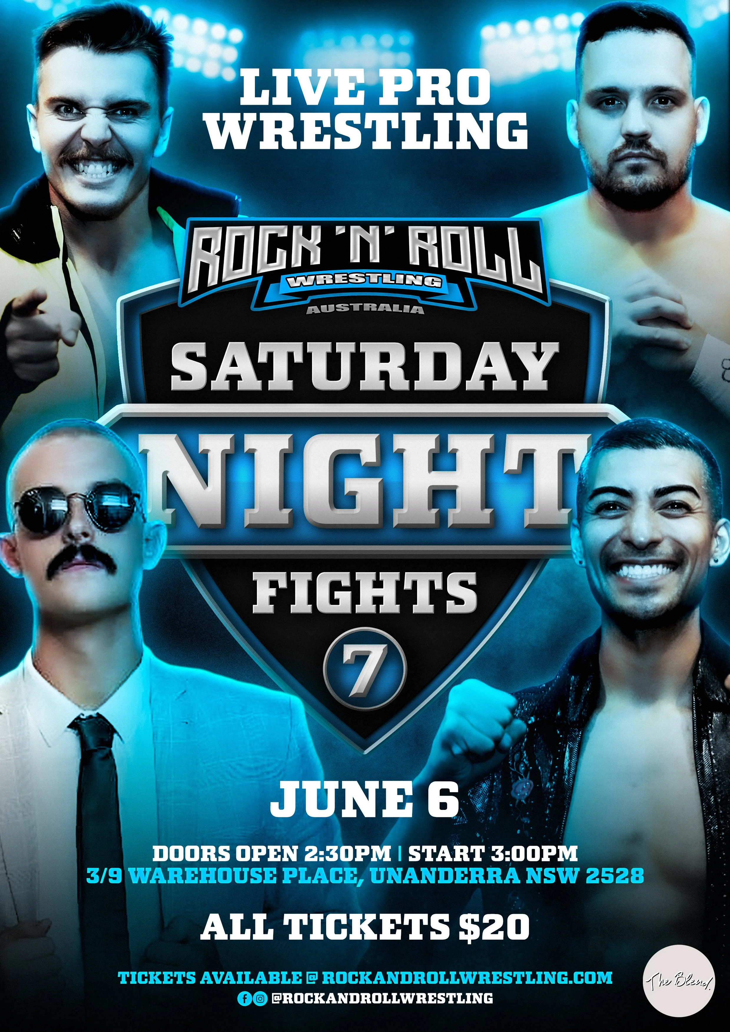 Rock 'n' Roll Wrestling Australia - Saturday Night Fights 7