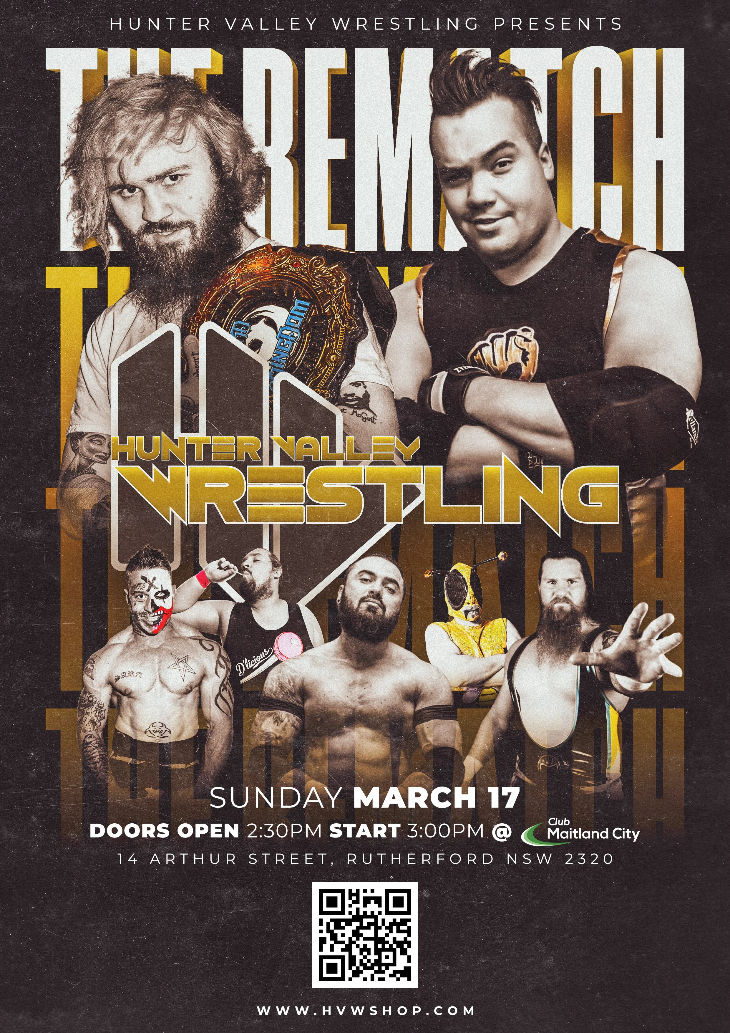 Hunter Valley Wrestling - The Rematch