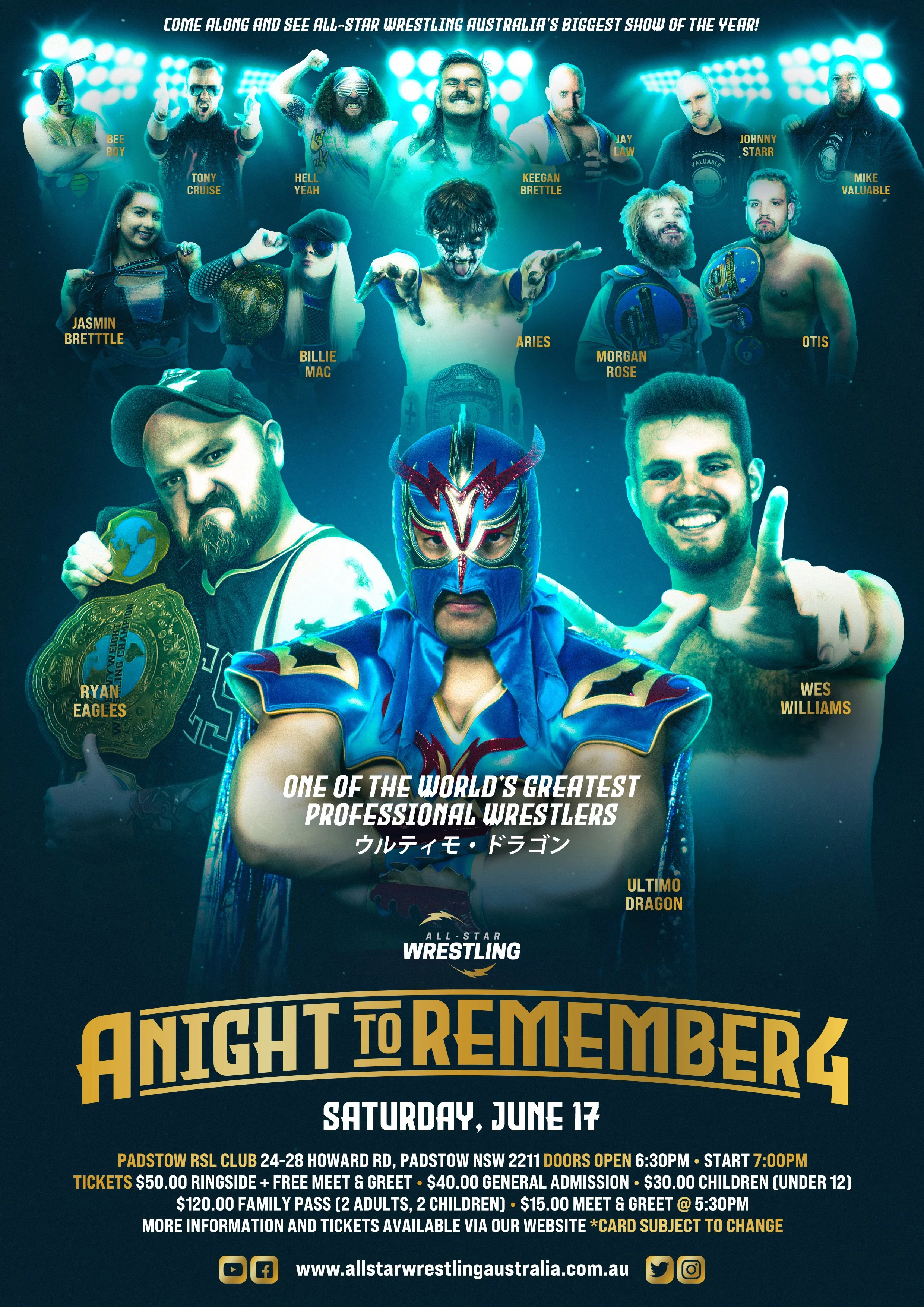 All-Star Wrestling Australia - A Night to Remember 4