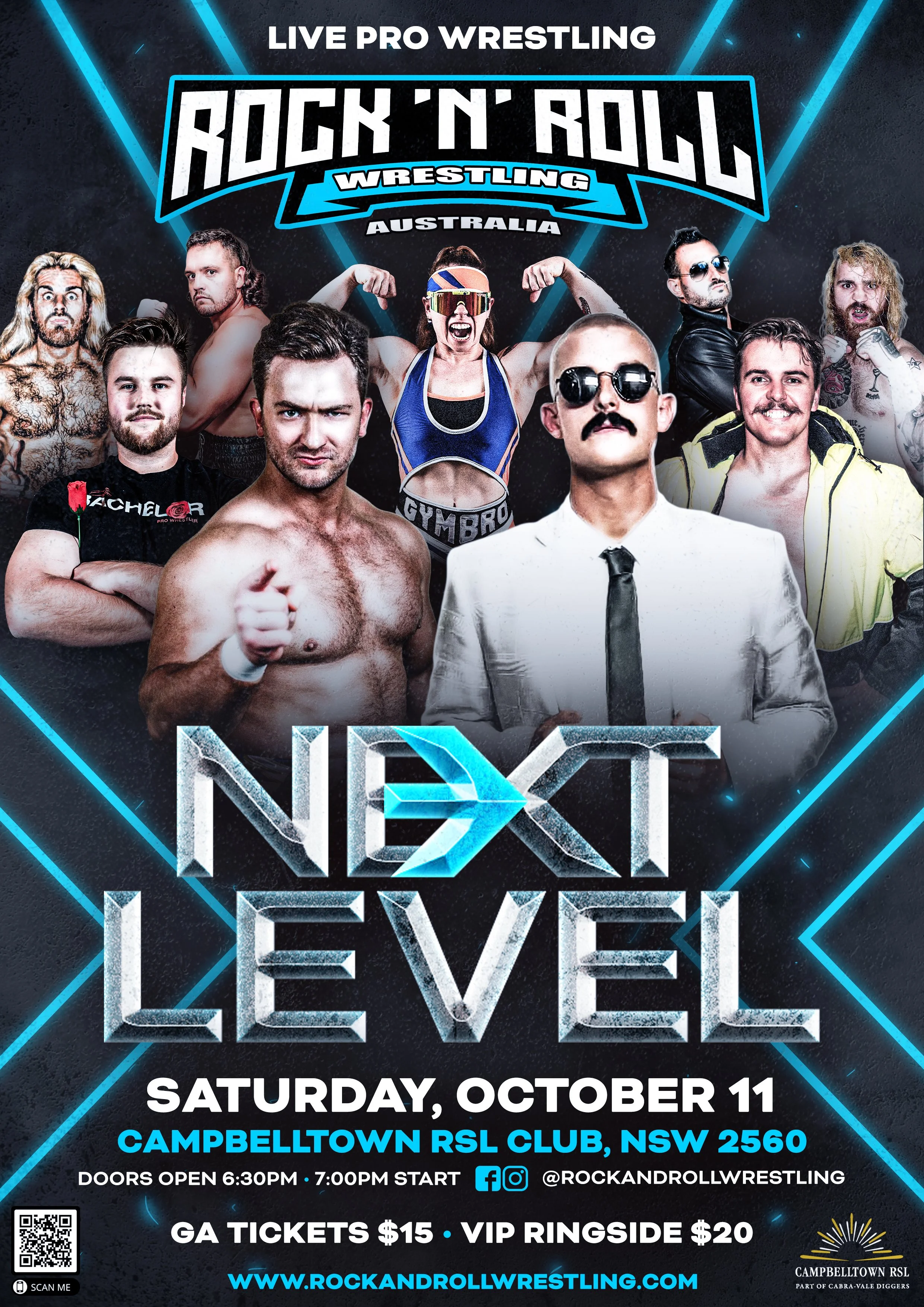 Rock 'N' Roll Wrestling Australia - Next Level