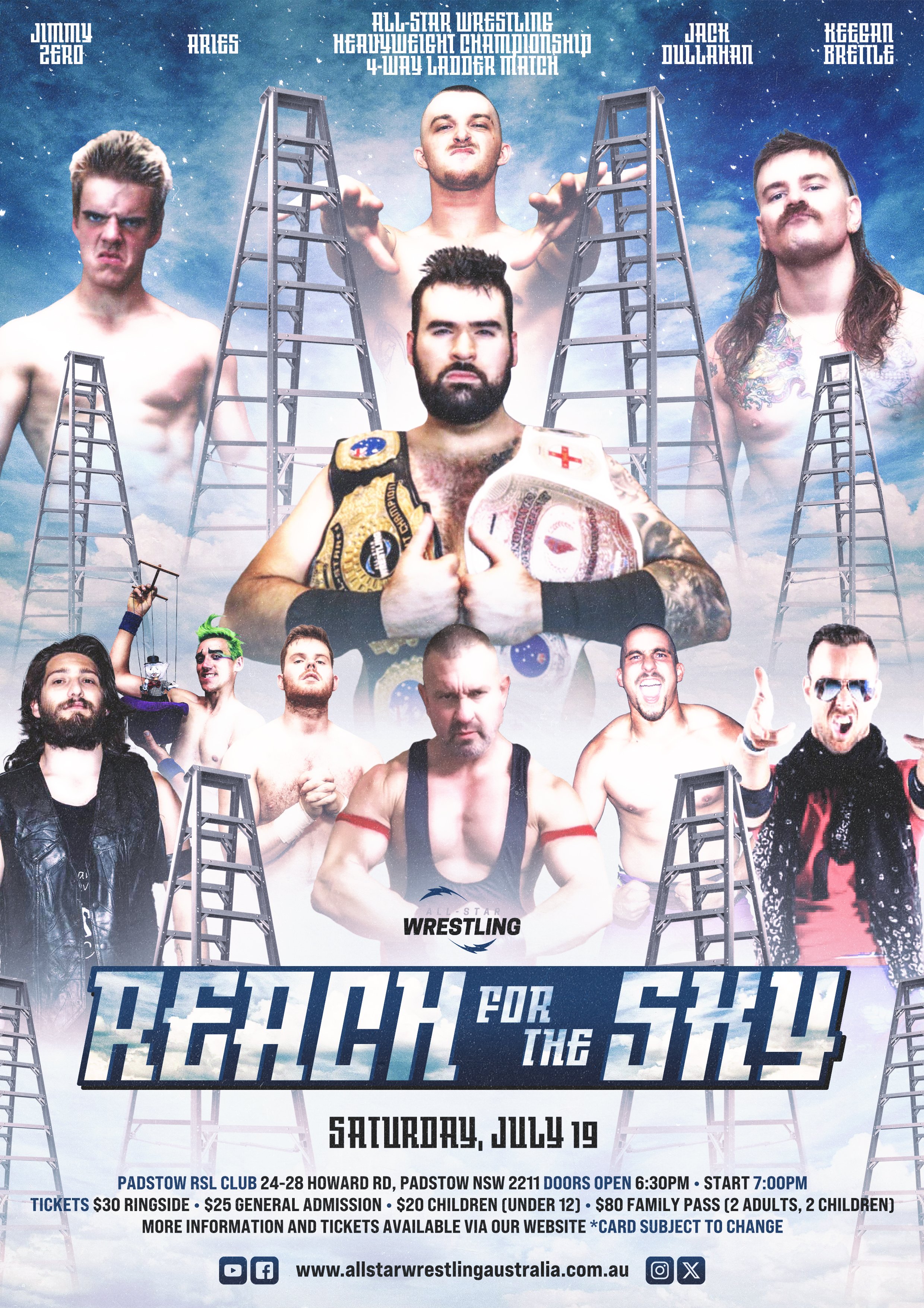All-Star Wrestling Australia - Reach for the Sky