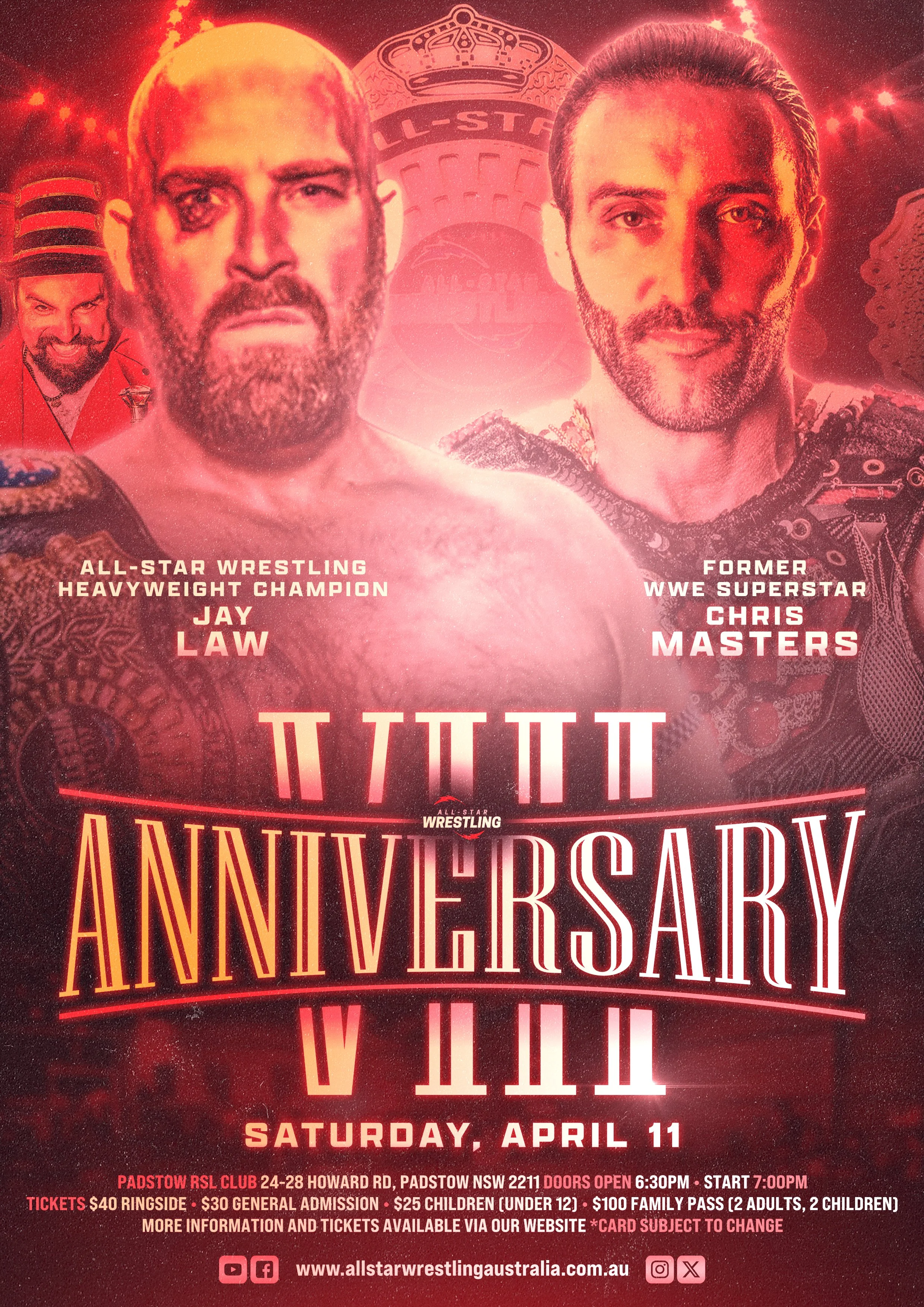 All-Star Wrestling Australia - 8 Year Anniversary Show