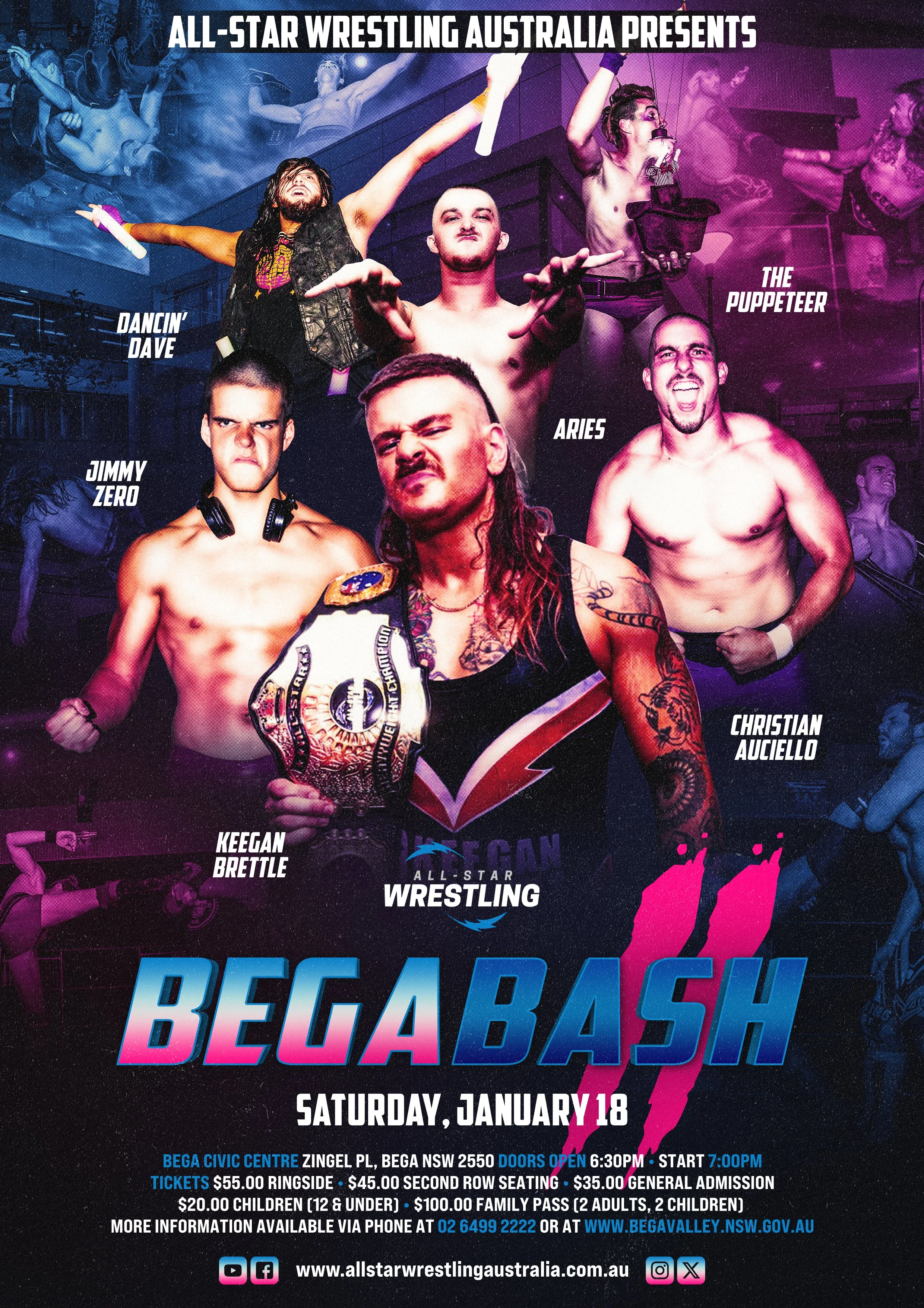 All-Star Wrestling Australia - Bega Bash 2