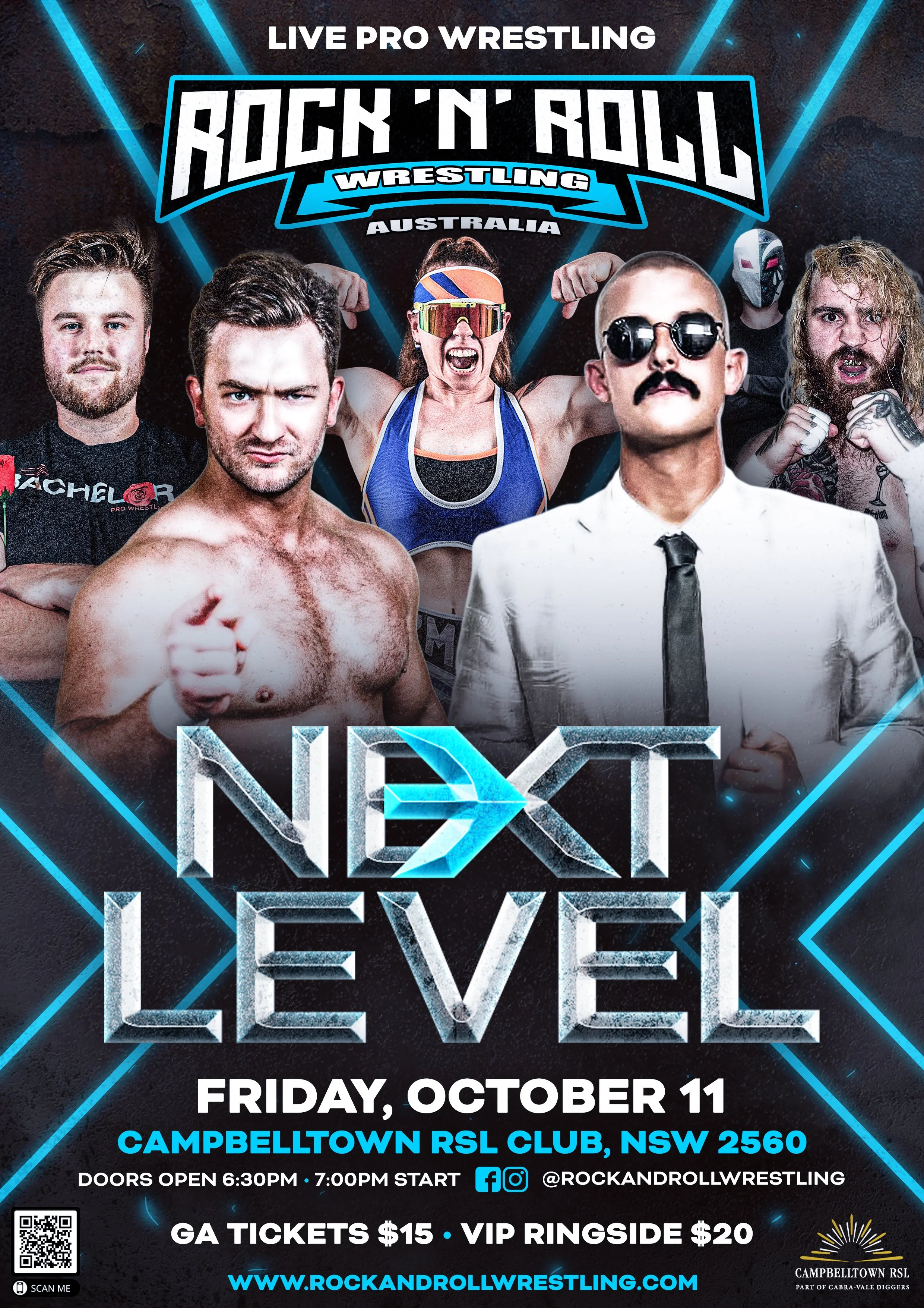 Rock 'N' Roll Wrestling Australia - Next Level